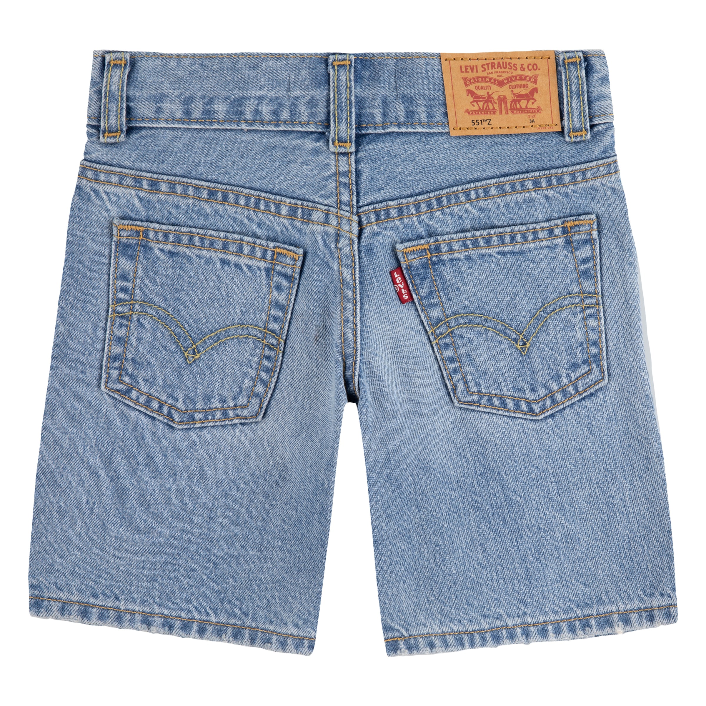 Levi's® Kids Short en jean aus robustem Baumwolldenim
