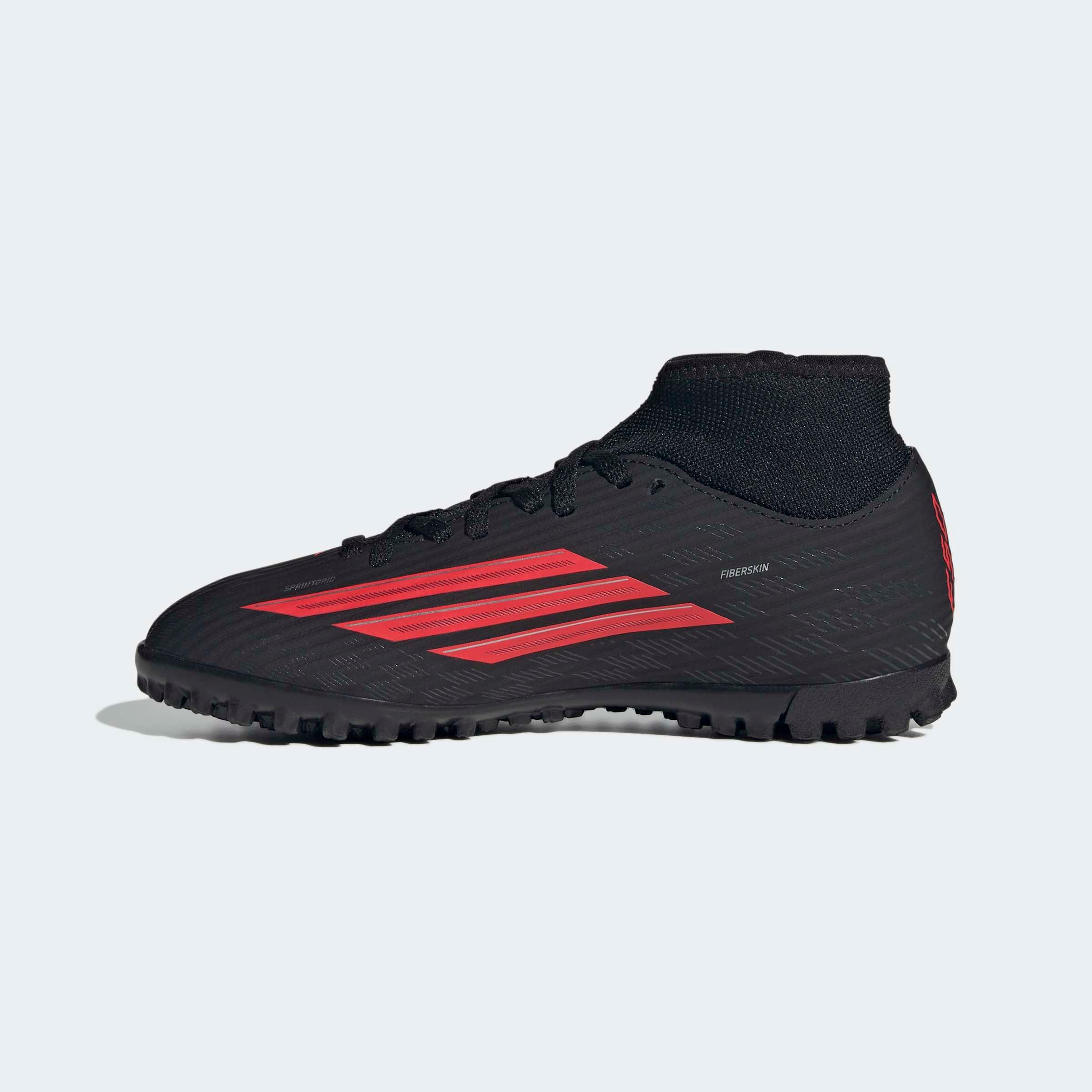adidas Performance Chaussure de football »F50 CLUB MID CUT TURF KIDS«  für Kunstrasen, Hart- und Aschenplätze, für Kinder & Jugendliche