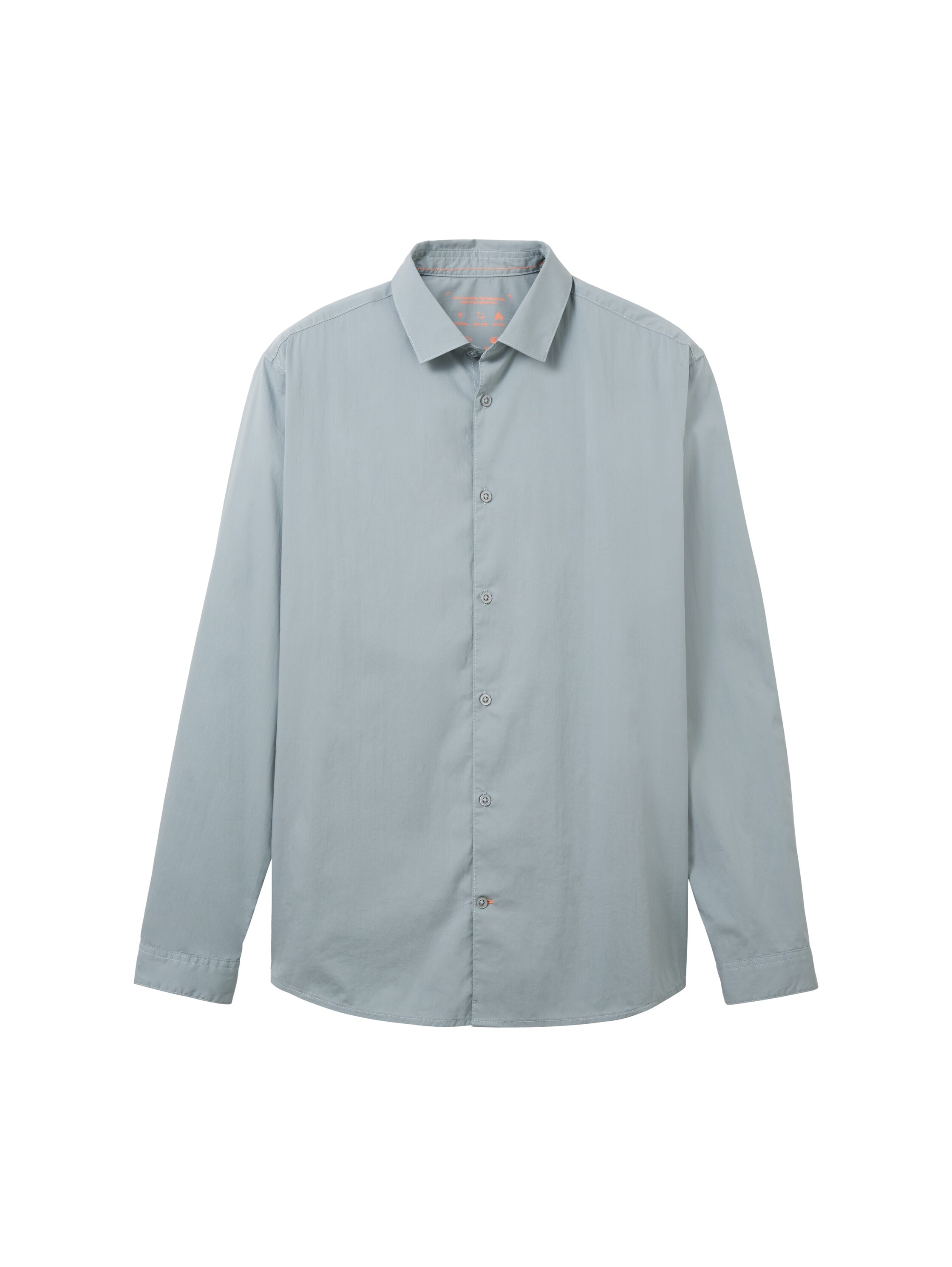 TOM TAILOR Langarmhemd »Poplin«, mit Manschetten