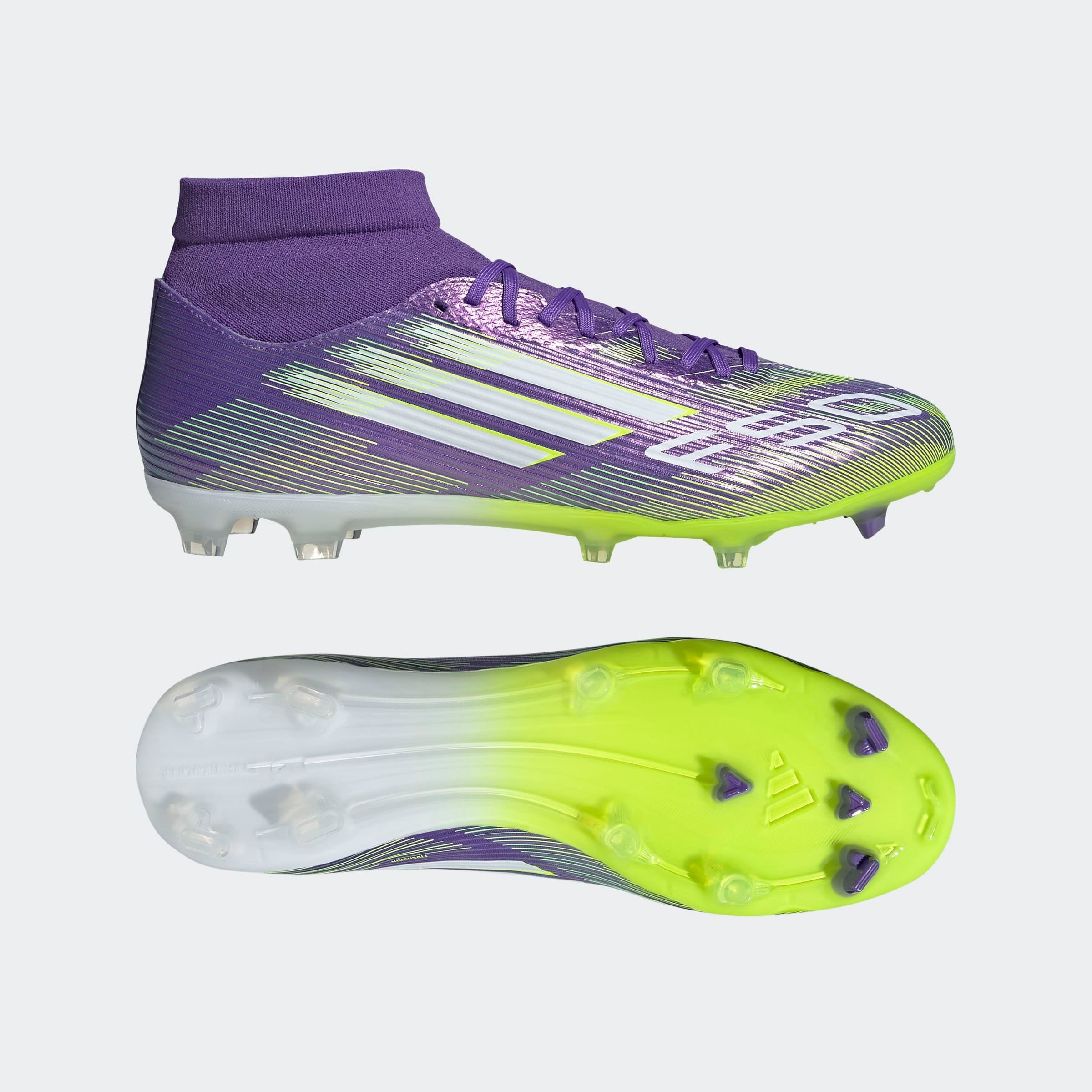 adidas Performance Fussballschuh »F50 LEAGUE MITTELHARTE/HART- UND ASCHENPLÄTZE E«, geeignet für Rasen- und Kunstrasenplätze