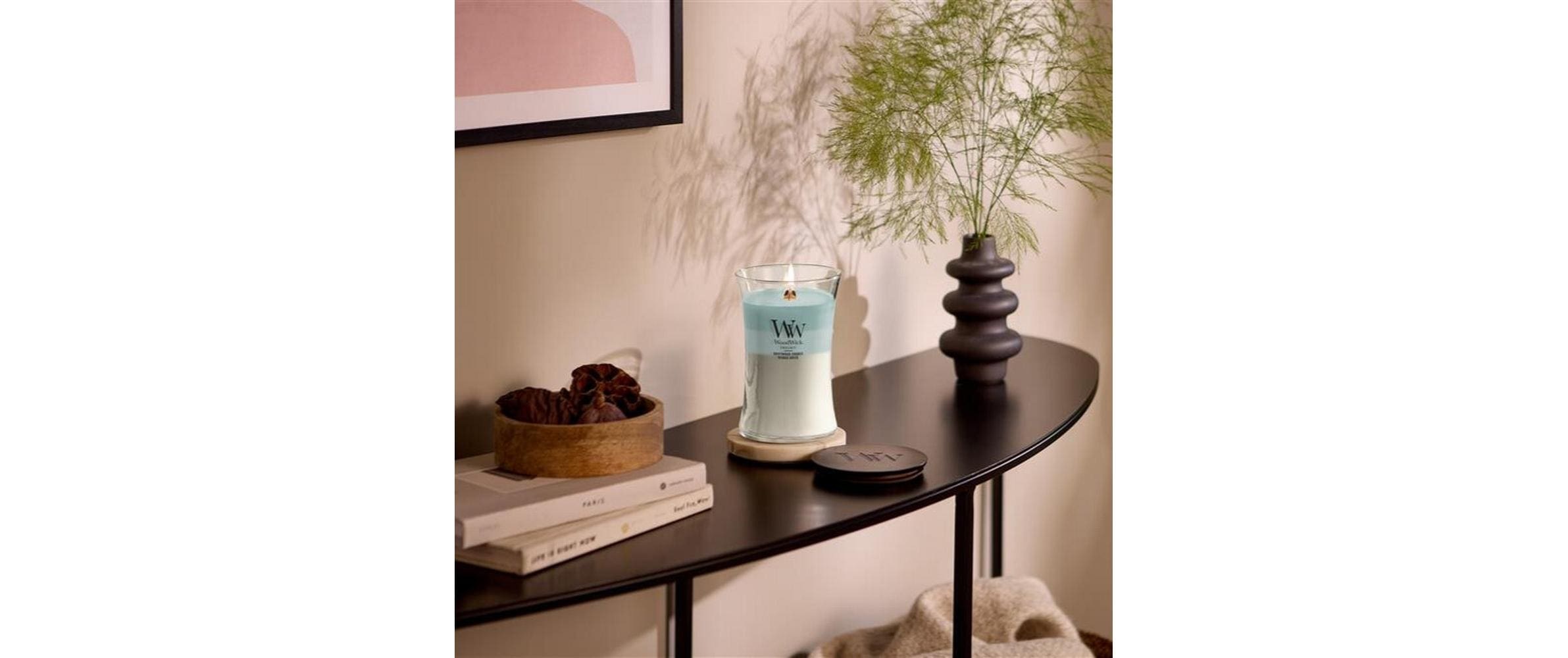 Image of Woodwick Duftkerze "Driftwood Shores Trilogy Large Jar"