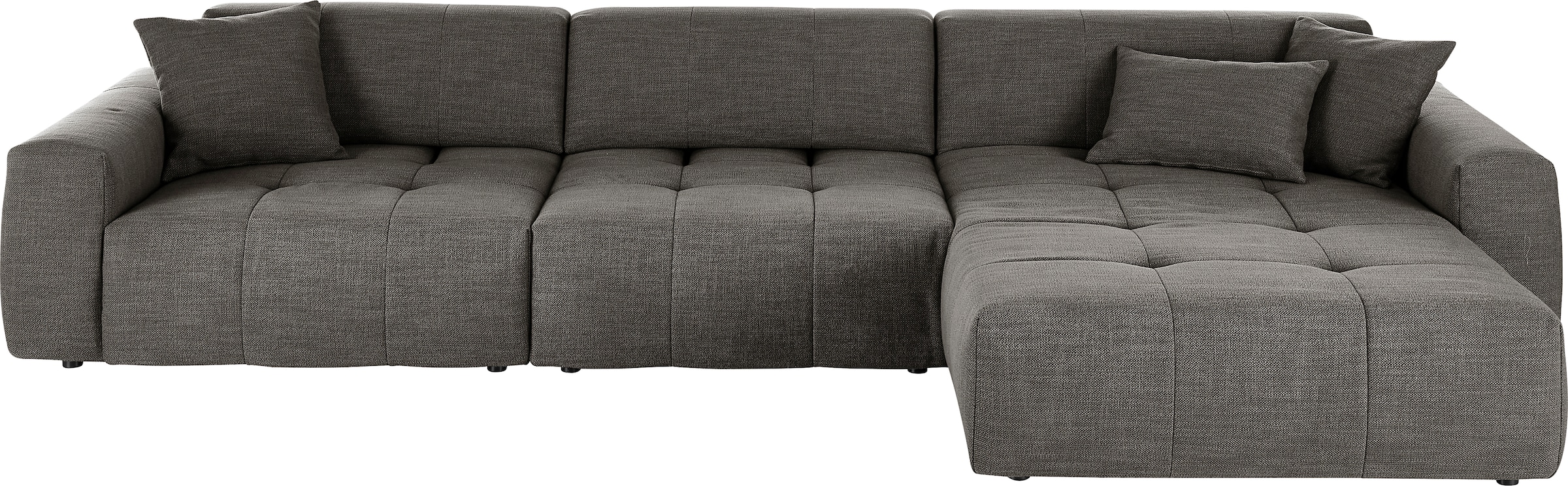 Image of 3C Candy Ecksofa "Yoshy mit Komfortfunktionen, modern und bequem, L-Form" Zwei verschiedene Sitztiefen durch verstellbare Rückenlehne