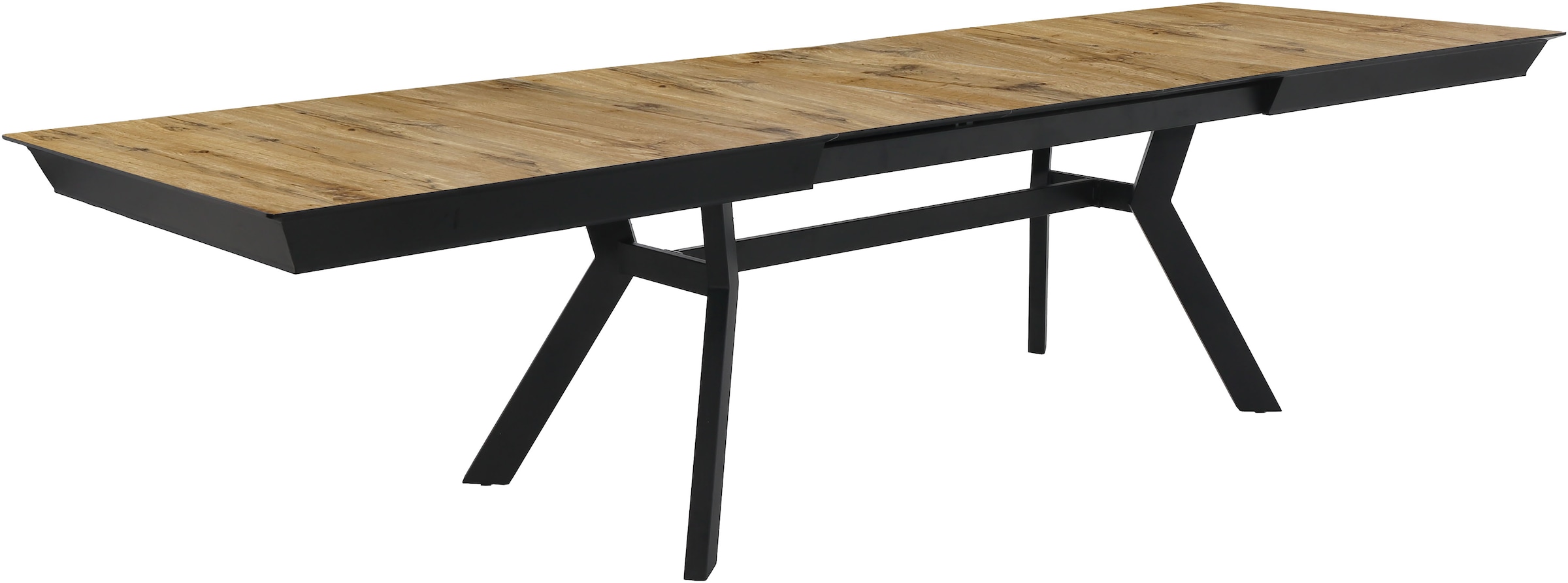 Jockenhöfer Gruppe Table de salle à manger »Tyson, 3-fach ausziehbar« extra large (200-320x100cm), extension synchronisée, mélaminé