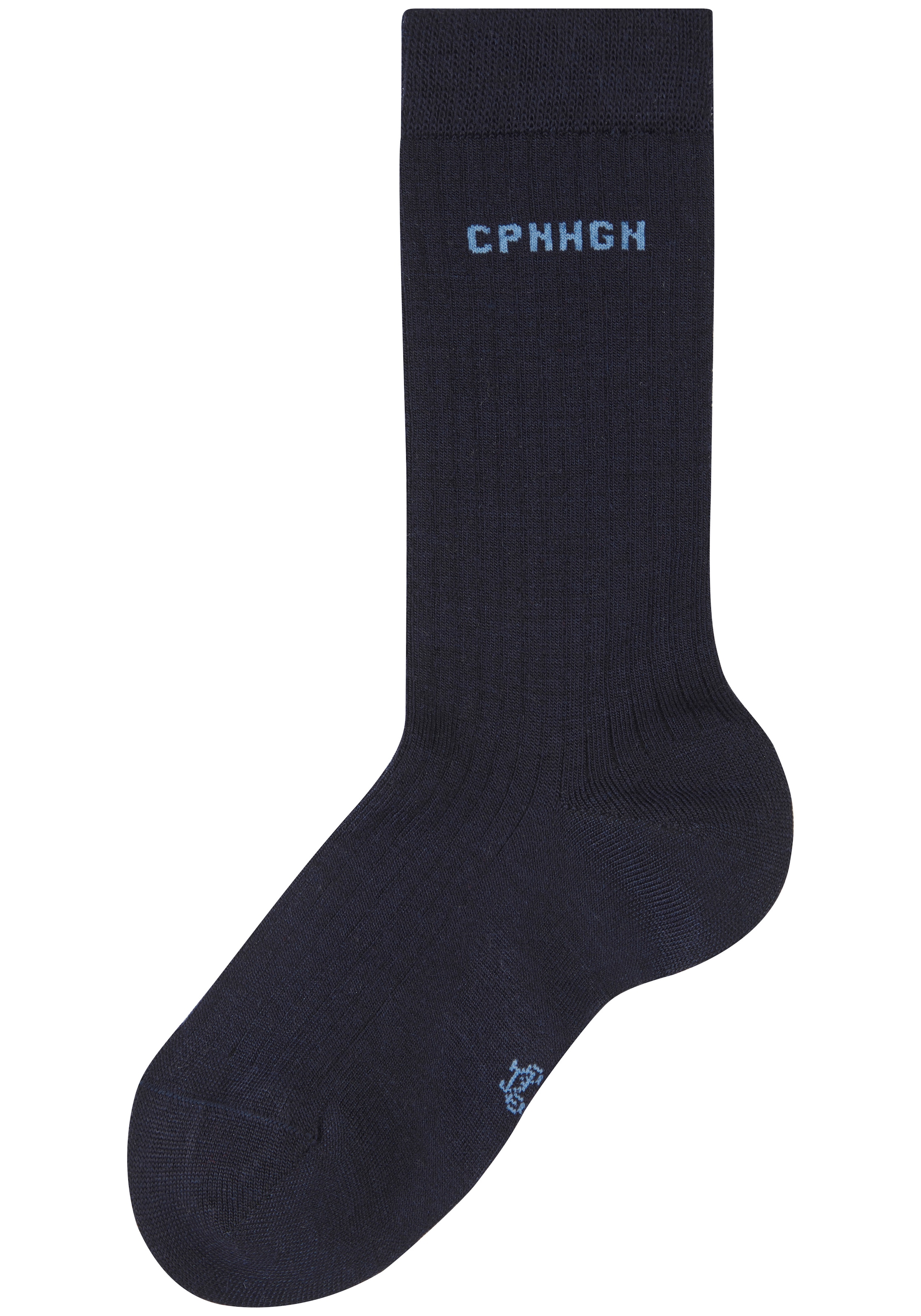 Copenhagen Studios Chaussettes basiques Paquet, 2 Couple tlg. Côtelé, avec laine chaude
