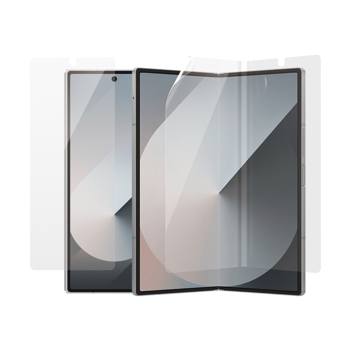 SAFE by PanzerGlass Displayschutzglas »Classic Fit Glass + Ultra-Wide Fit TPU Screen Protection«, für Samsung Galaxy Z Fold6, Displayschutzfolie, Schutzfolie, Bildschirmschutz, kratz- & stossfest