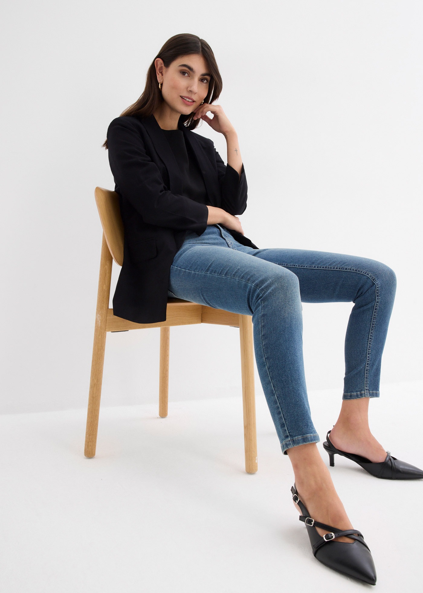 bonprix Jeans skinny 1 pièces mit Stretch-Anteil, bequemer Sitz, hoher Baumwollanteil
