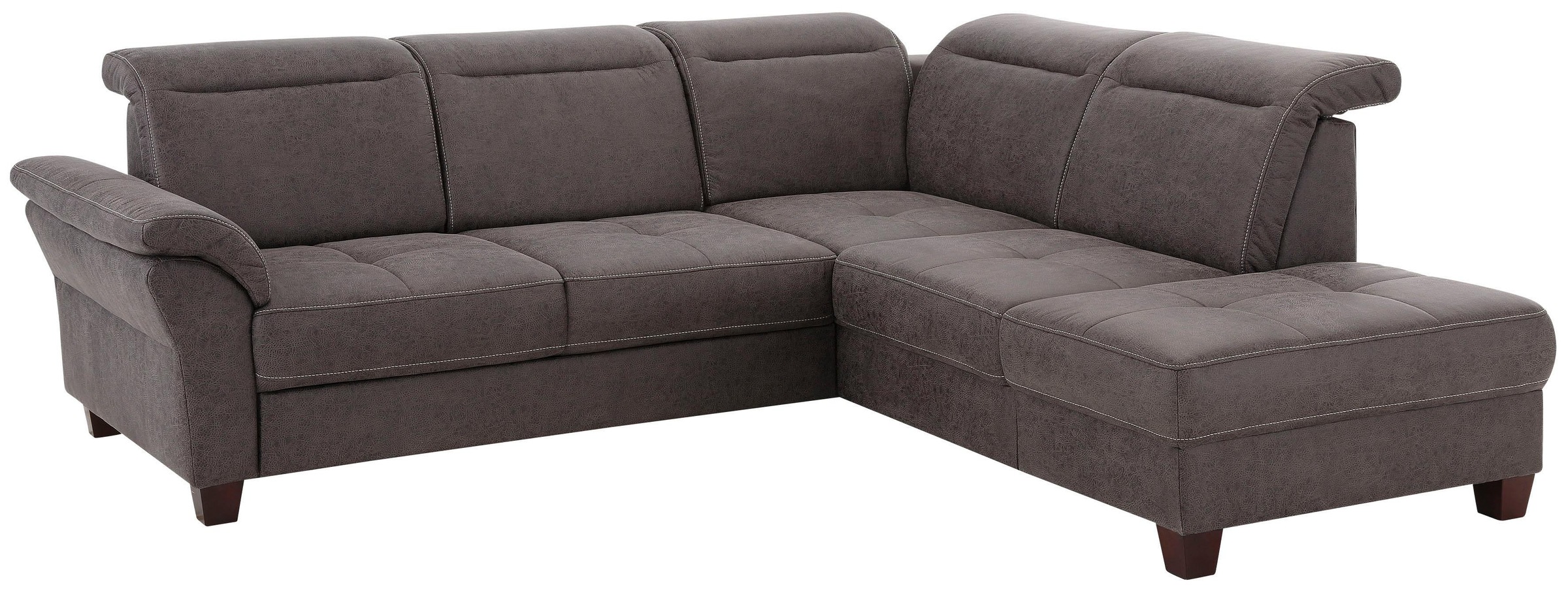 Image of Home affaire Ecksofa "Solvei L-Form" wahlweise auch mit Kopfteilverstellung und Bettfunktion, Federkern