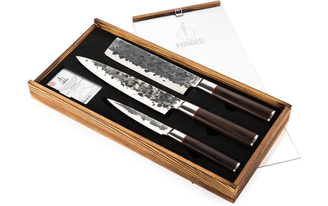   Messer-Set »Forged 3tlg. Sebra«
