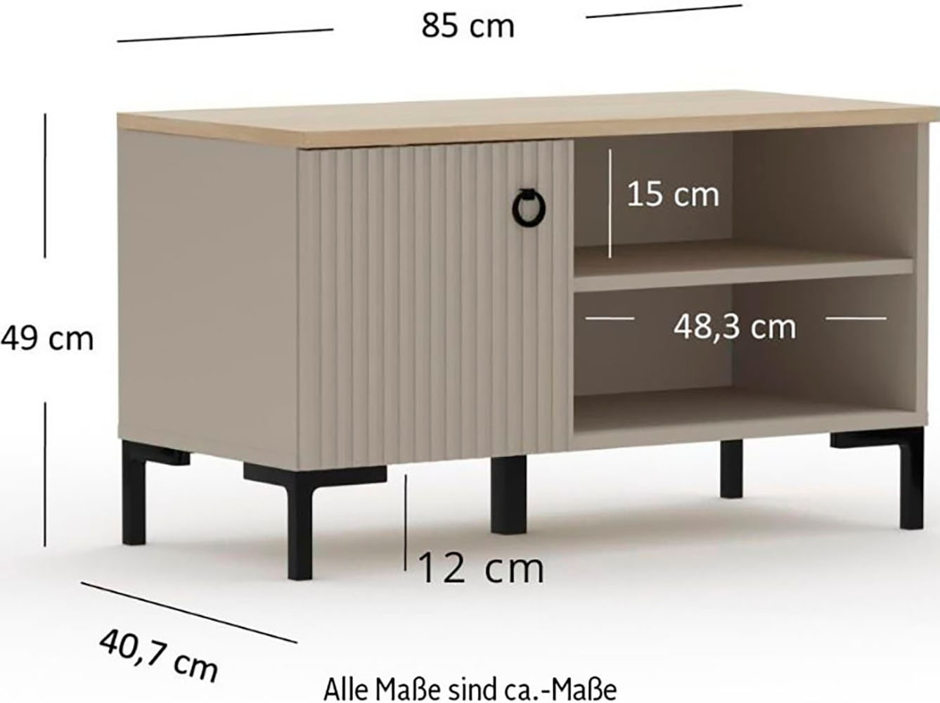 Home affaire Garderoben-Set »Luminara« Komplett-Set, 5 Stk. tlg.