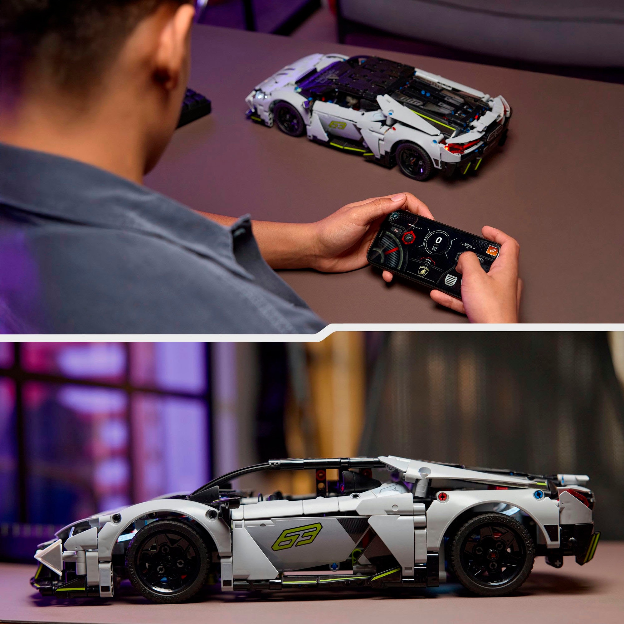 LEGO® Pions de construction »Lamborghini Revuelto Supersportwagen (42214), LEGO Technic« Made in Europe