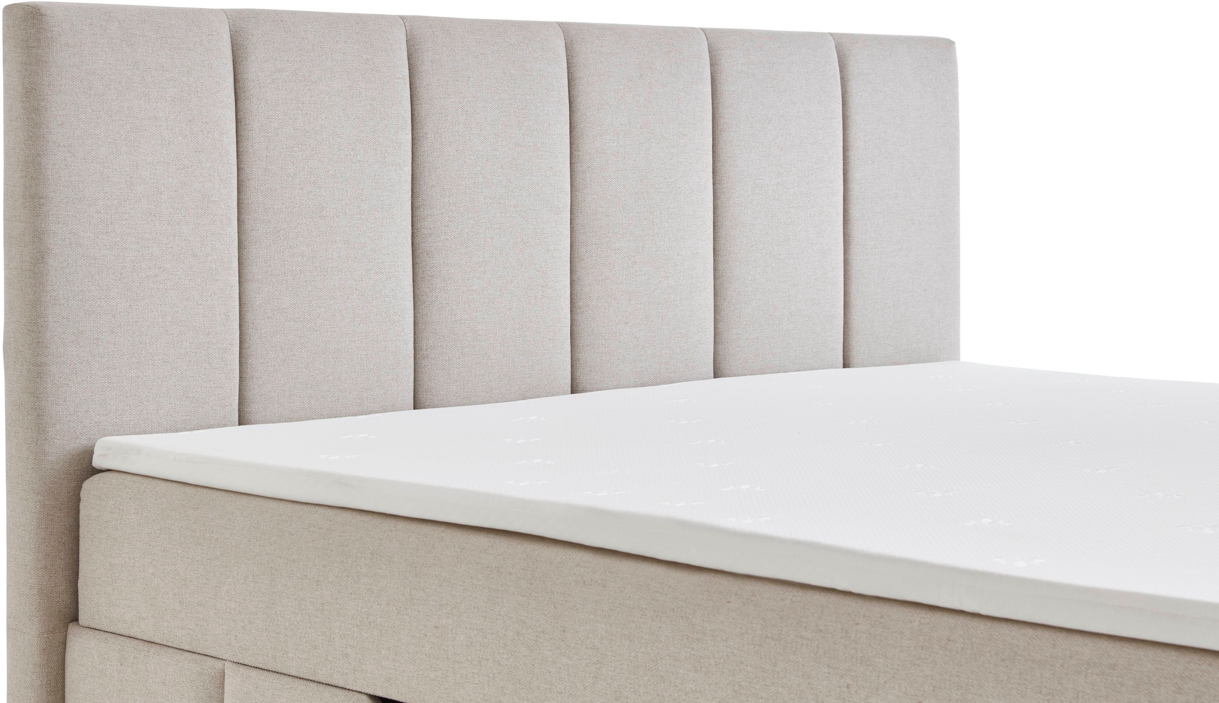 INOSIGN Boxbett »Bellah inkl. Bettkasten, erhältlich in der Breite 180x200cm«, inkl. PU-Schaum-Topper