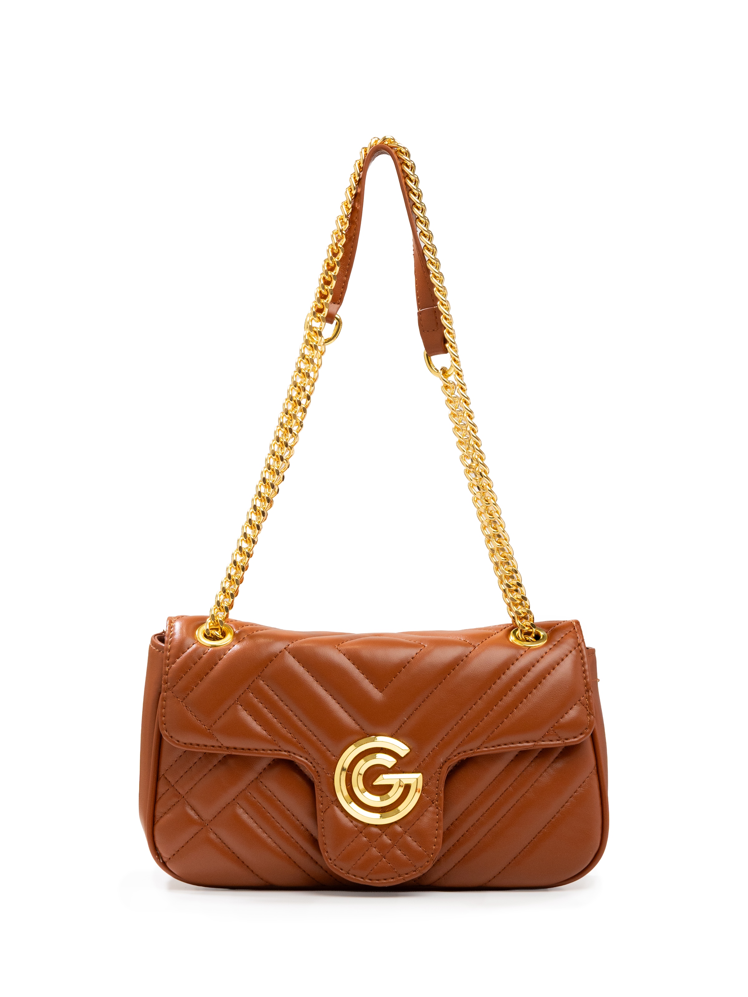 Gabriella GUCCI Sac à bandoulière »CINDY« Sac bandoulière pour femme, sac à main, sac de transport avec décoration logo