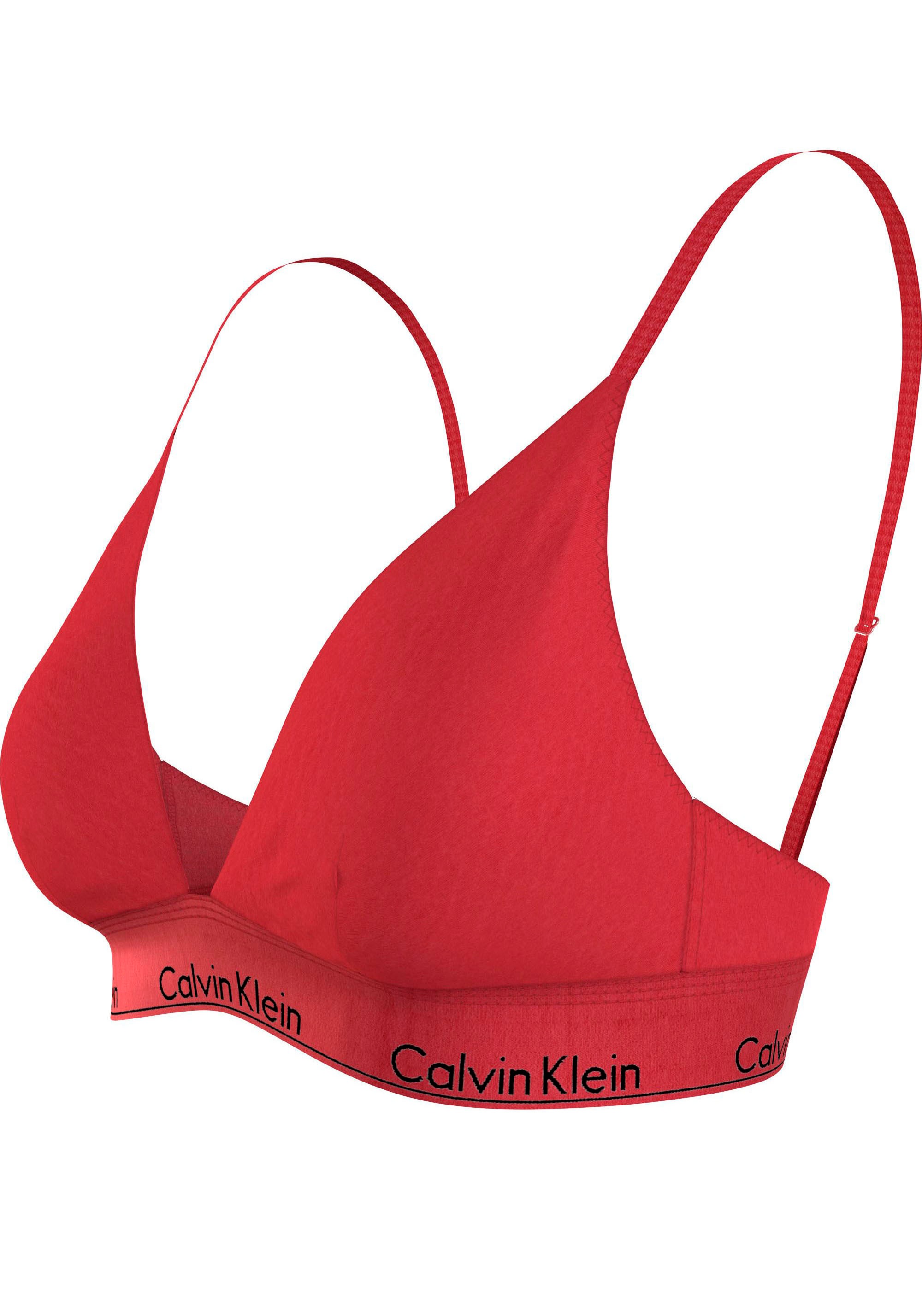 Calvin Klein Underwear Triangel-BH »UNLINED TRIANGLE«, mit CK-Logoschriftzug