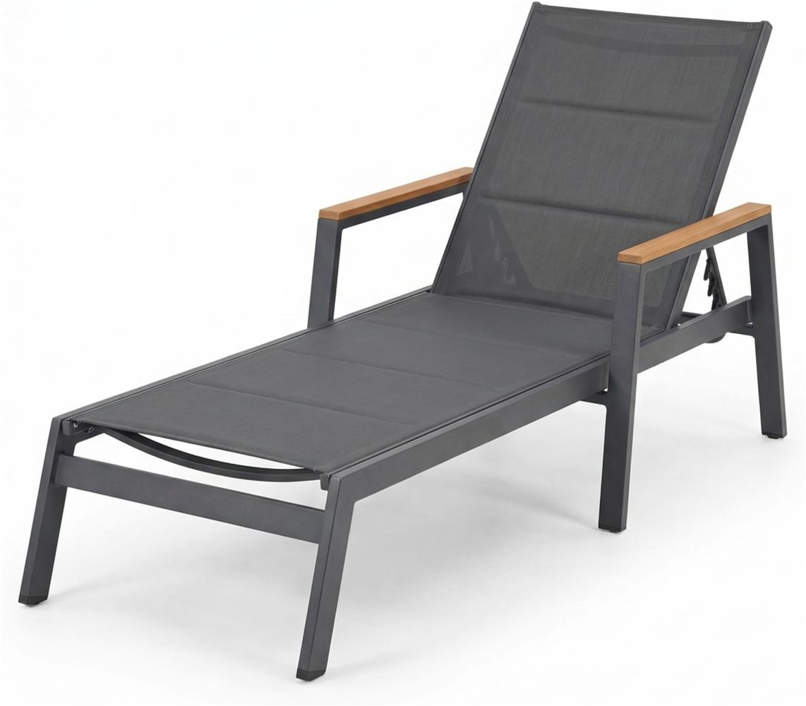 Image of Ambiente Haus Gartenlounge-Sessel "Premium Alumiium Gartenliege" 1 Stk. tlg.