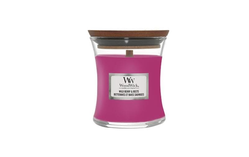 Image of Woodwick Duftkerze "Wild Berry & Beets Mini Jar"