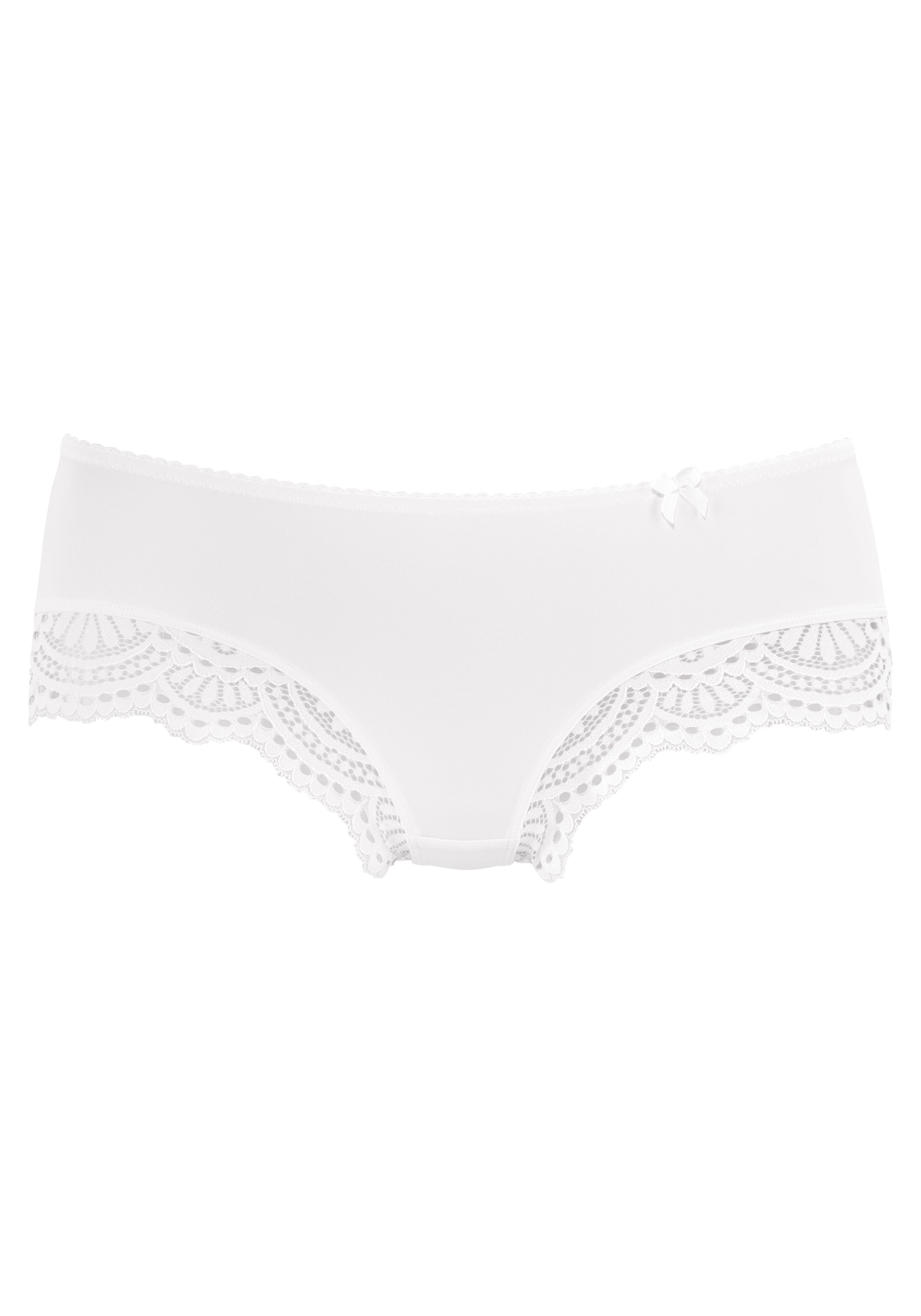 LASCANA Panty »Aurora«, mit edlem Spitzeneinsatz an den Beinausschnitten
