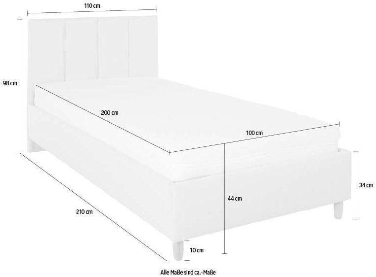 Westfalia Schlafkomfort Polsterbett