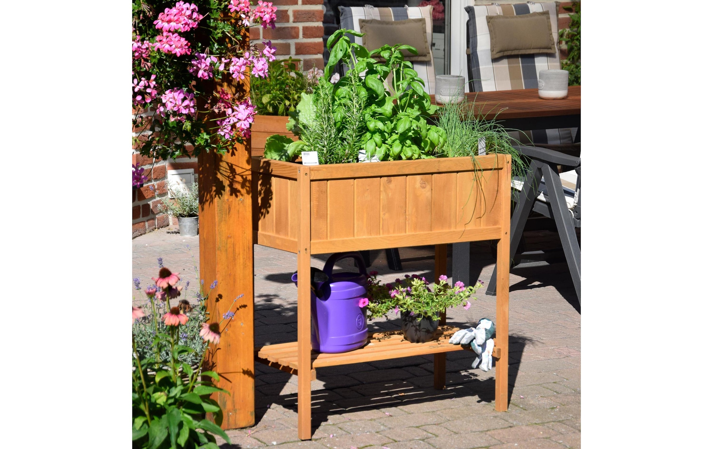 dobar Hochbeet »mit Ablage«