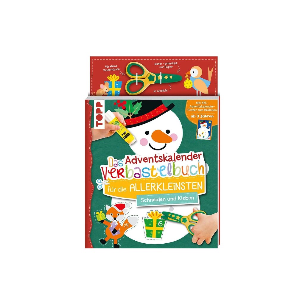 Frech Verlag Adventskalender »Bastelbuch Kleinkinder«, ab 6 Jahren