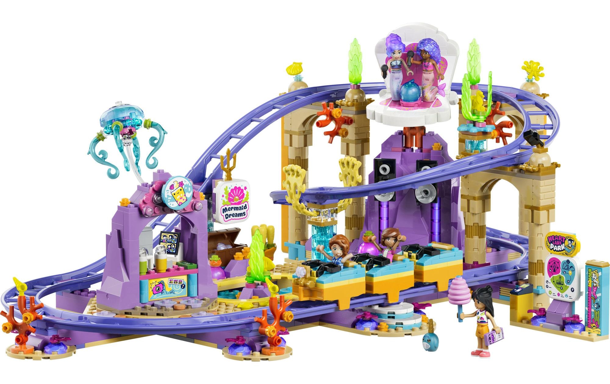 LEGO® Konstruktionsspielsteine »Meerjungfrauen-Achterbahn (42703), LEGO Friends« Made in Europe