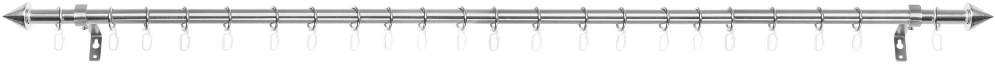 Image of LICHTBLICK ORIGINAL Gardinenstange "Kegel" Ø 16 mm 1 läufig-läufig Fixmass