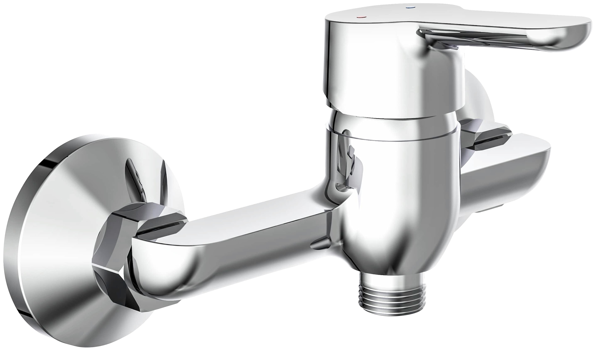 Image of Schütte Duscharmatur "Vico" Mischbatterie Dusche, Wasserhahn Bad in Chrom