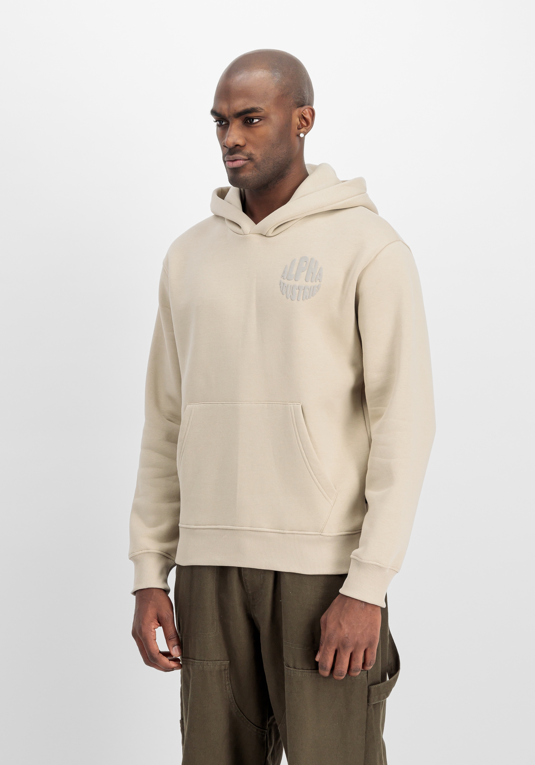 Image of Alpha Industries Hoodie "Logo Hoodie Backprint"