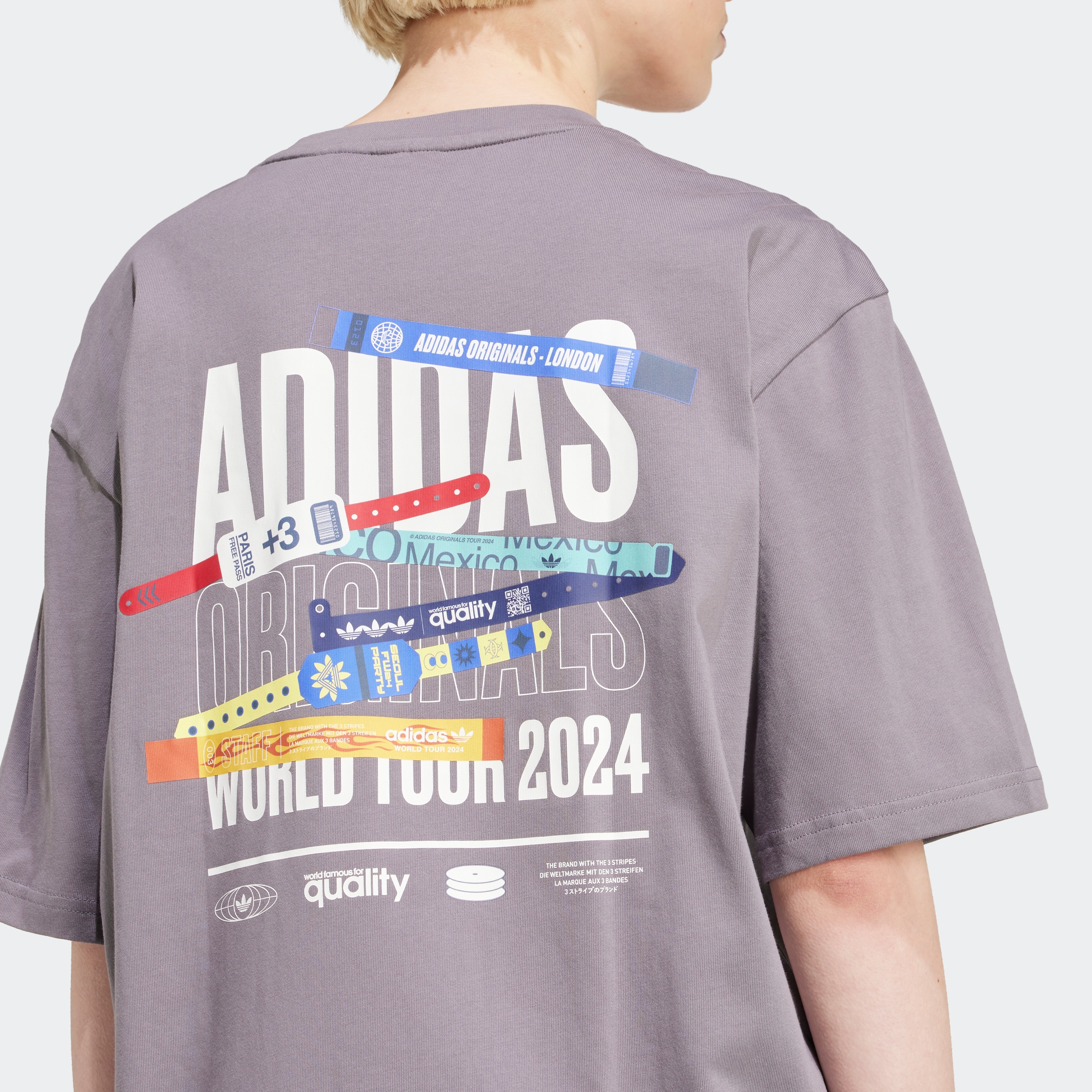 adidas Originals T-Shirt »TOUR BANDS TEE«
