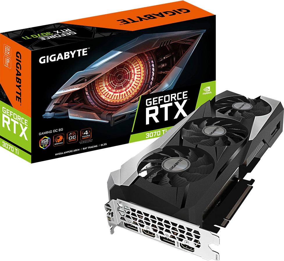 Image of Gigabyte Grafikkarte »GeForce RTX 3070Ti Gaming«, 8 GB, GDDR6X bei Ackermann Versand Schweiz