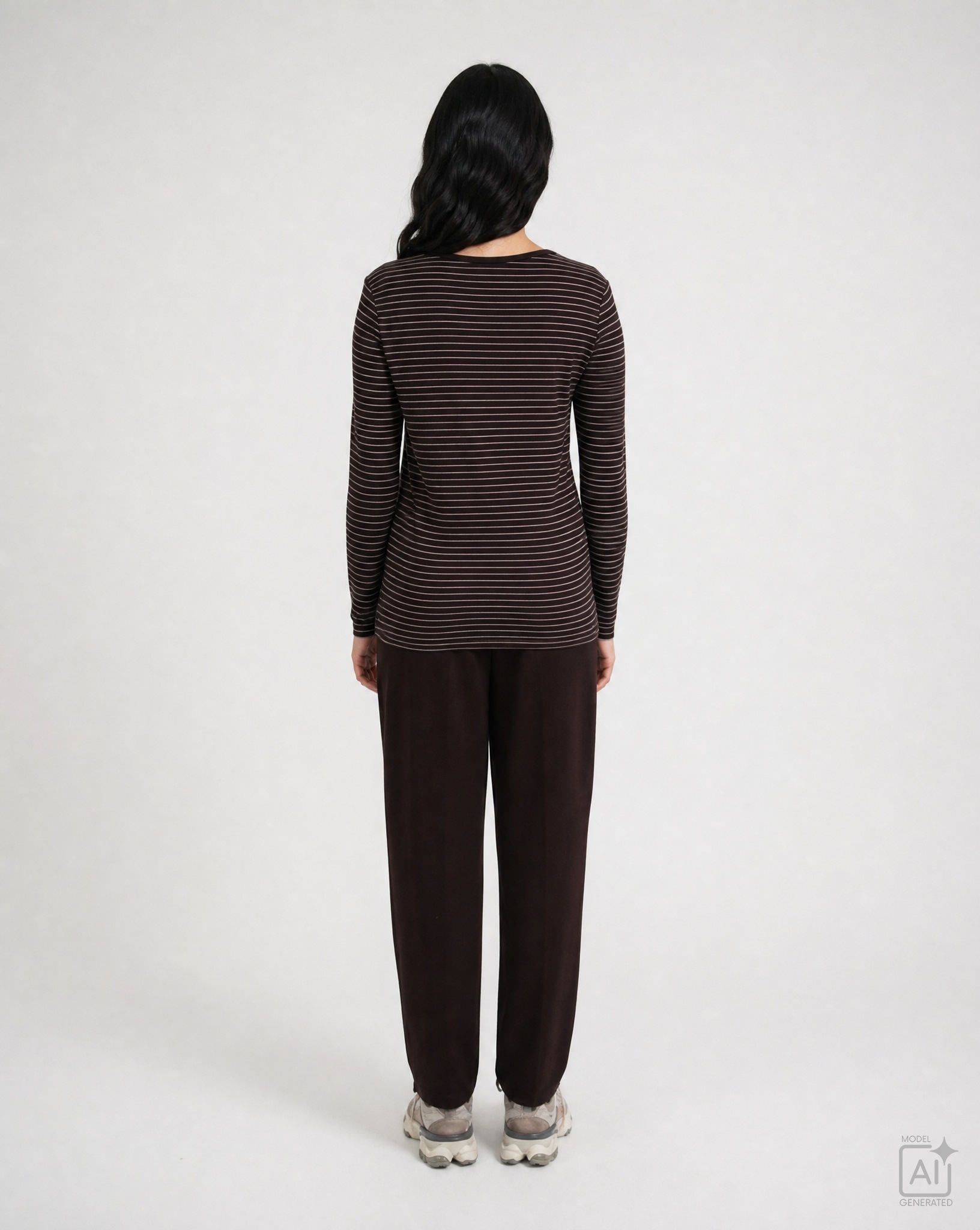 Smith & Soul Langarmshirt in figurbetonter Passform