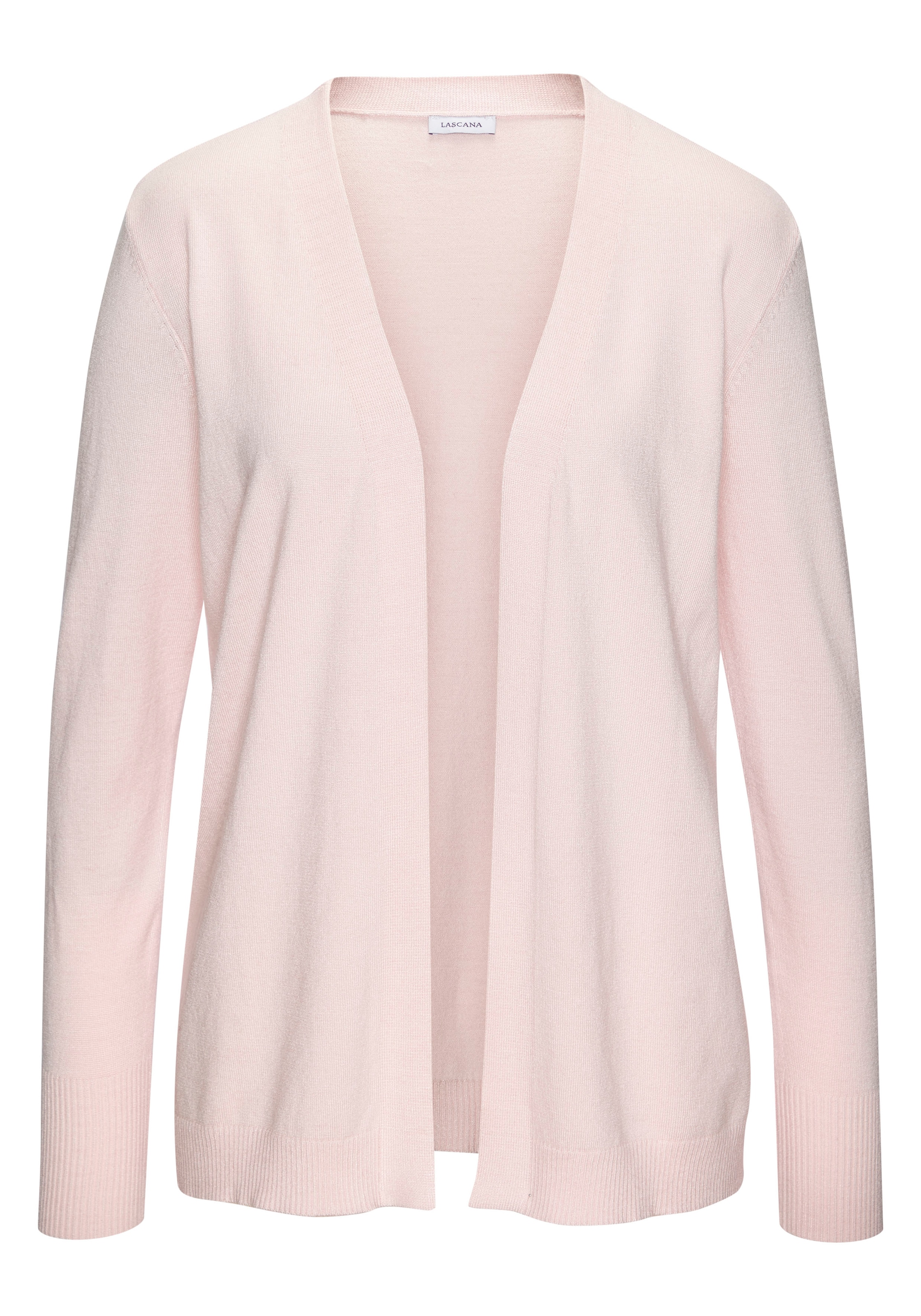 Image of LASCANA Cardigan aus Feinstrick-Qualität, leichte Strickjacke, Basic