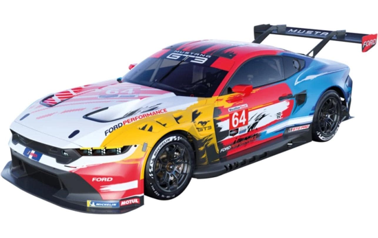 Carrera® Voiture de course »Ford Mustang GT3 No.64 Rennwagen 1:32« Licht, Rücklicht