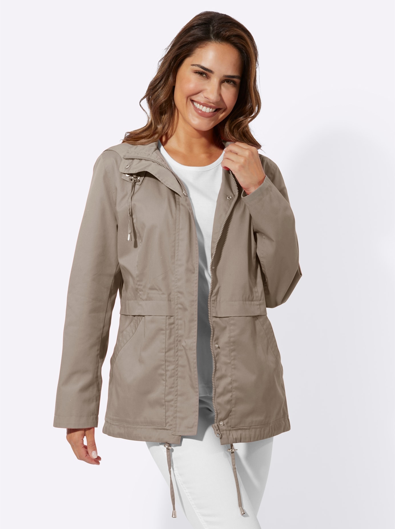 Classic Basics Anorak, mit Kapuze