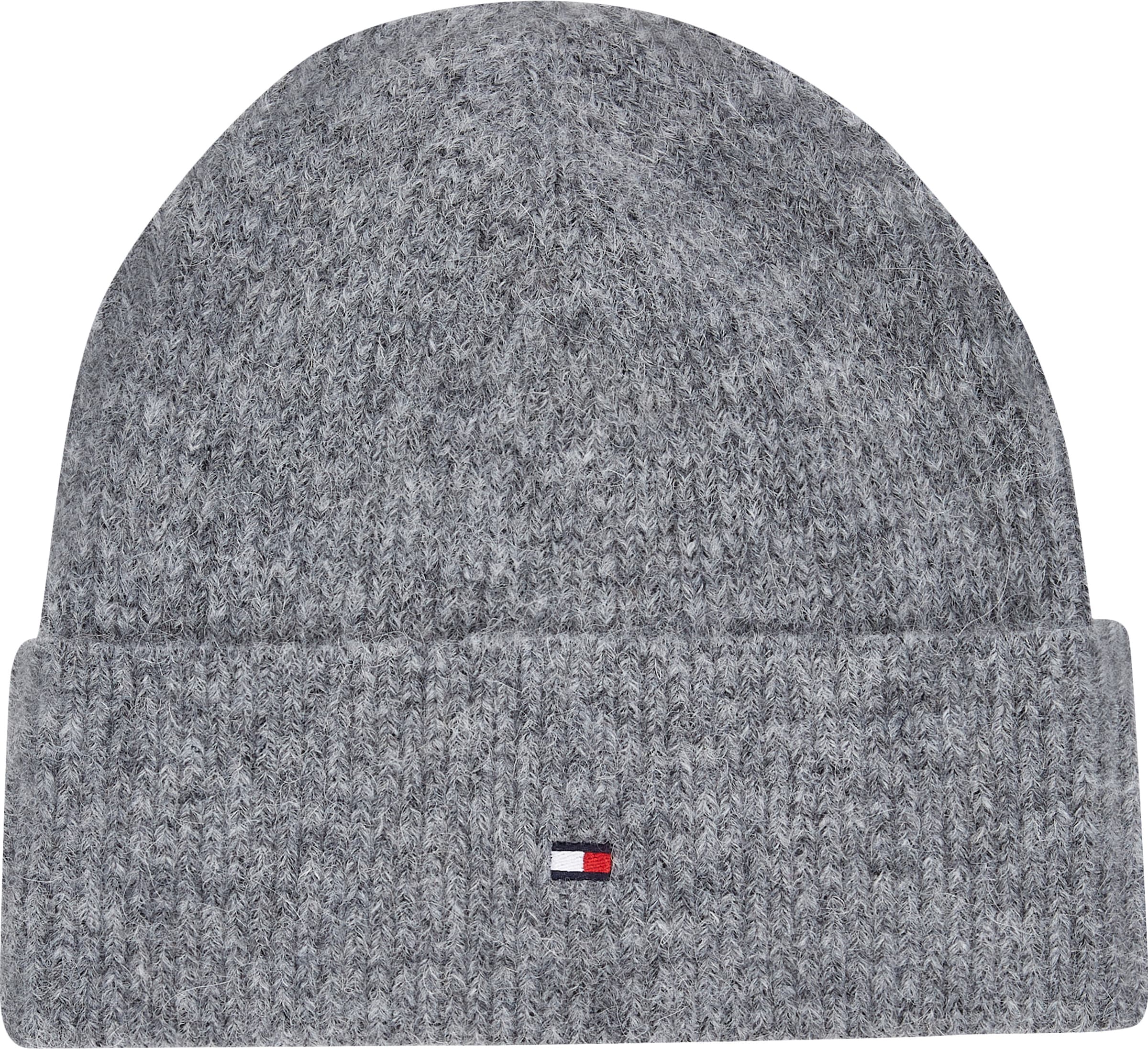 Strickmütze »ESSENTIAL FLAG FUZZY BEANIE«, mit Logostickerei