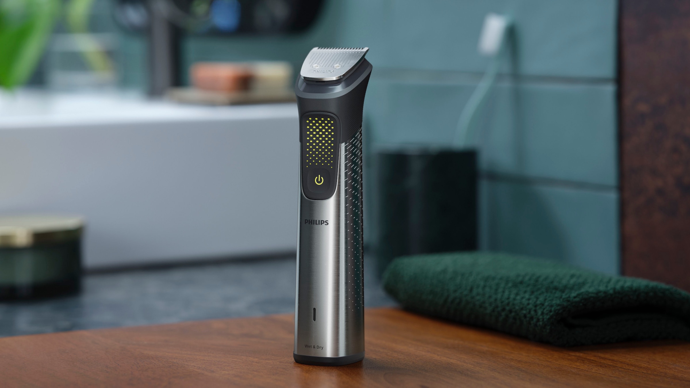 Philips Multifunktionstrimmer »Series 9000 MG9553/15«, 20 Aufsätze, All-in-One Trimmer, 20-in-1 für Gesicht, Körper und Kopfhaare