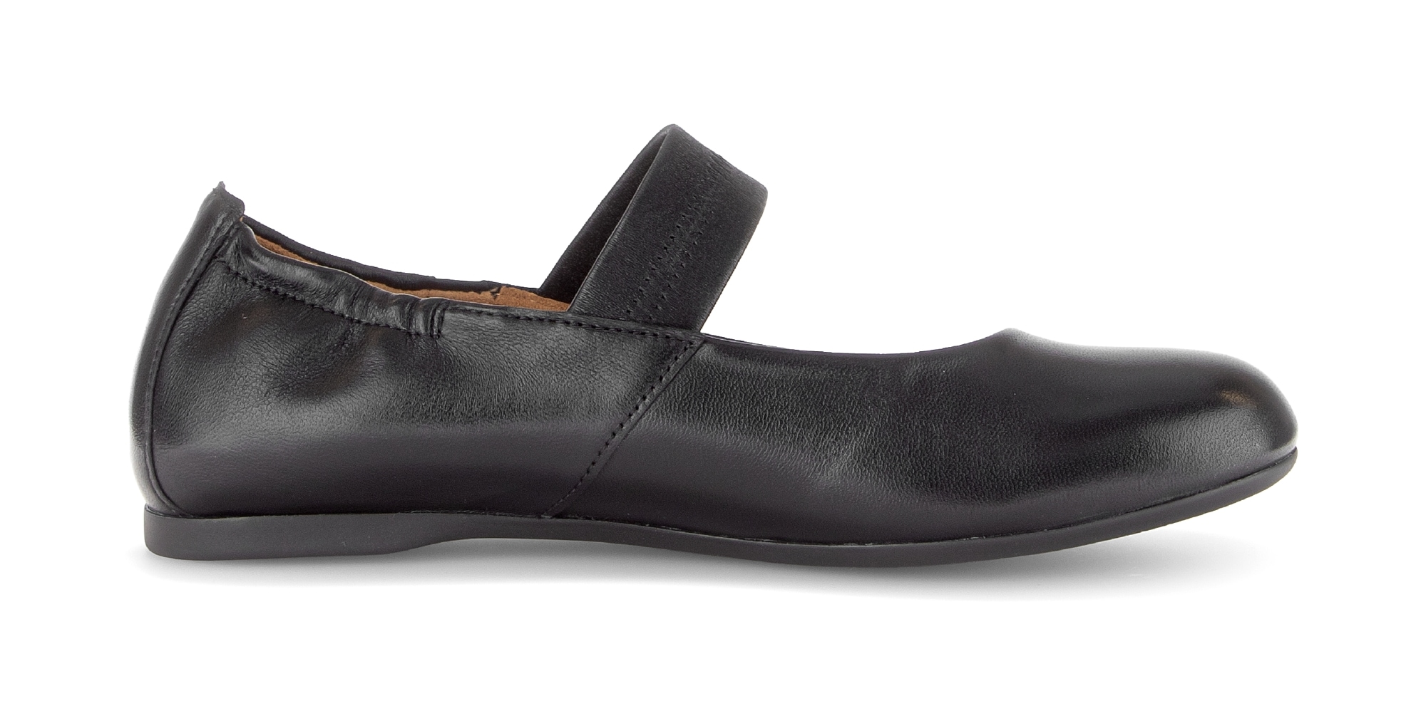Gabor Riemchenballerina  Businessschuh, Flats mit Gummizugverschluss