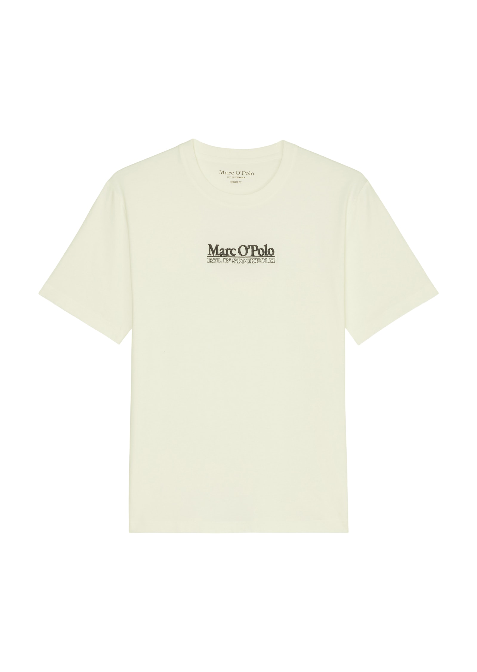 Marc O'Polo T-Shirt, mit grosser Label-Stickerei vorne