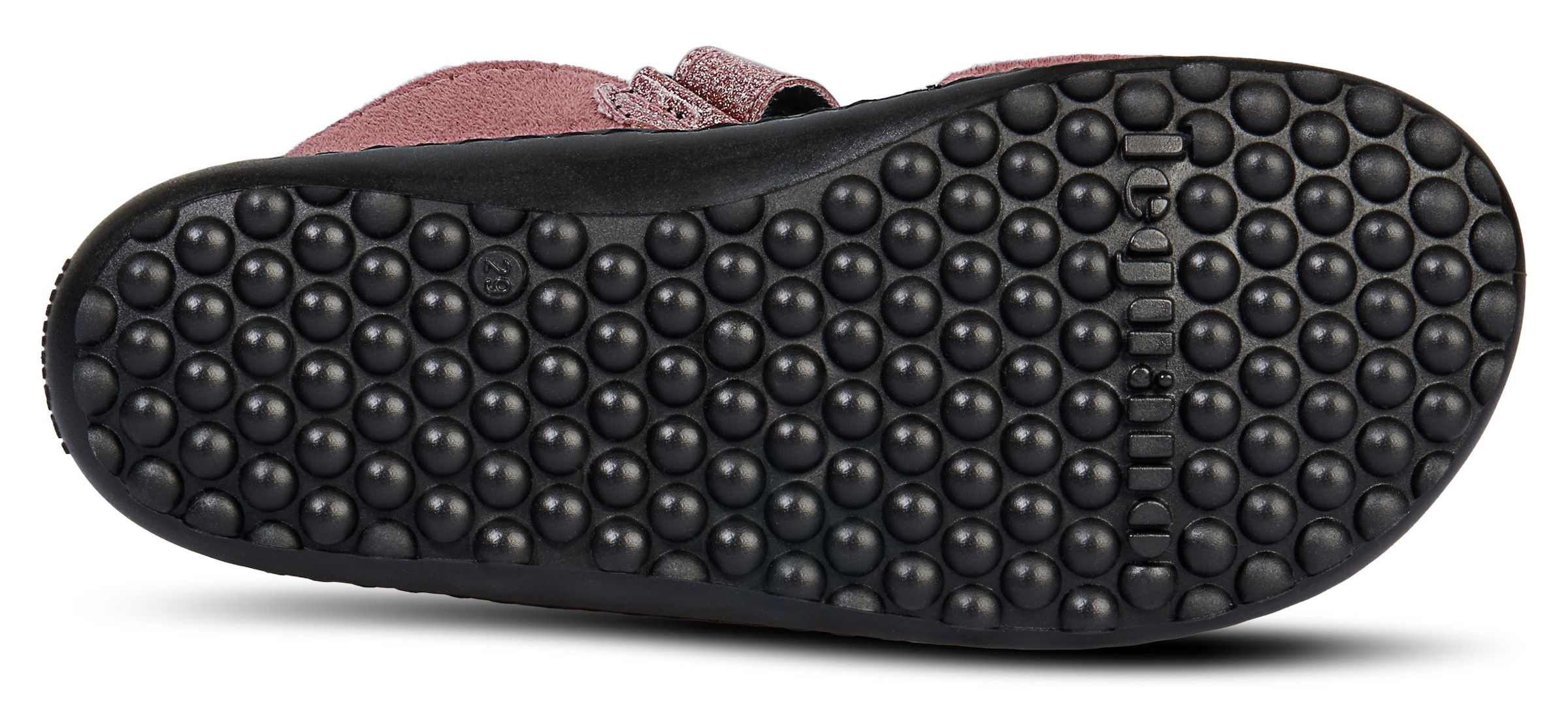 Leguano Chaussures pieds nus »LEGUANITO JARINA«  , Halbschuh, Bequemschuh mit Glitzer und Herzapplikation