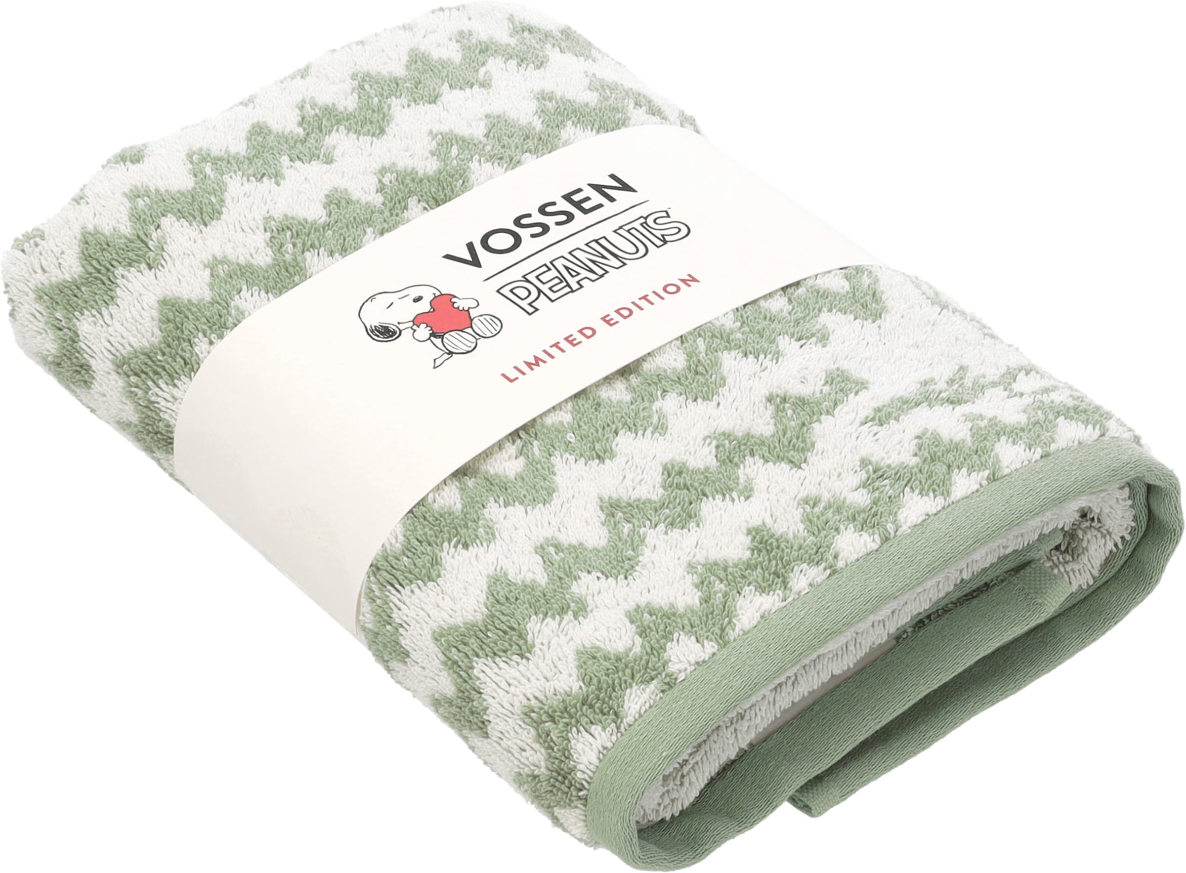 Image of Vossen Handtuch "CHARLIE BROWN" trendiger Jacquard im Zick-Zack Design