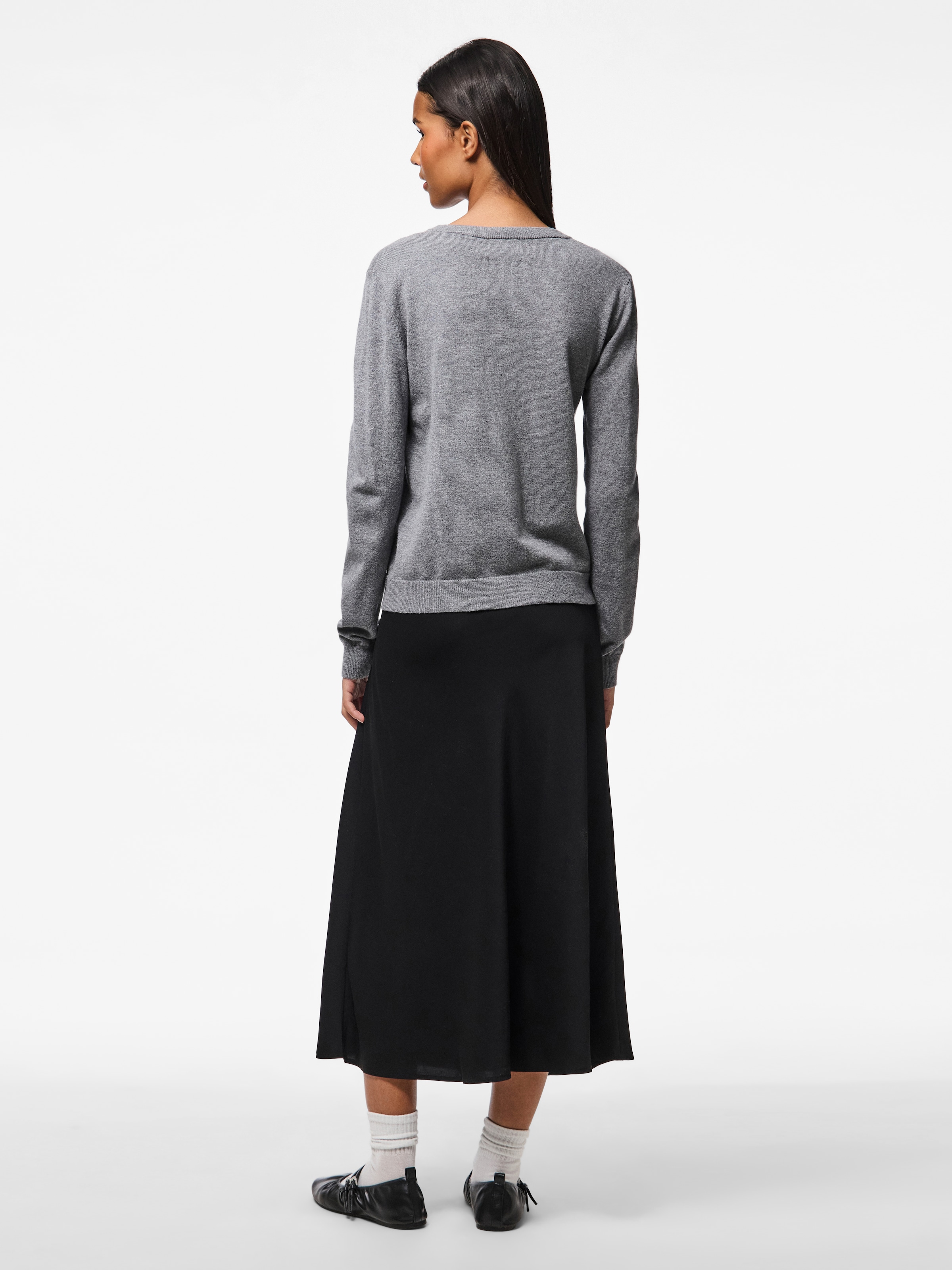 pieces Strickjacke »PCNORA LS O-NECK KNIT CARDIGAN NOOS BC«