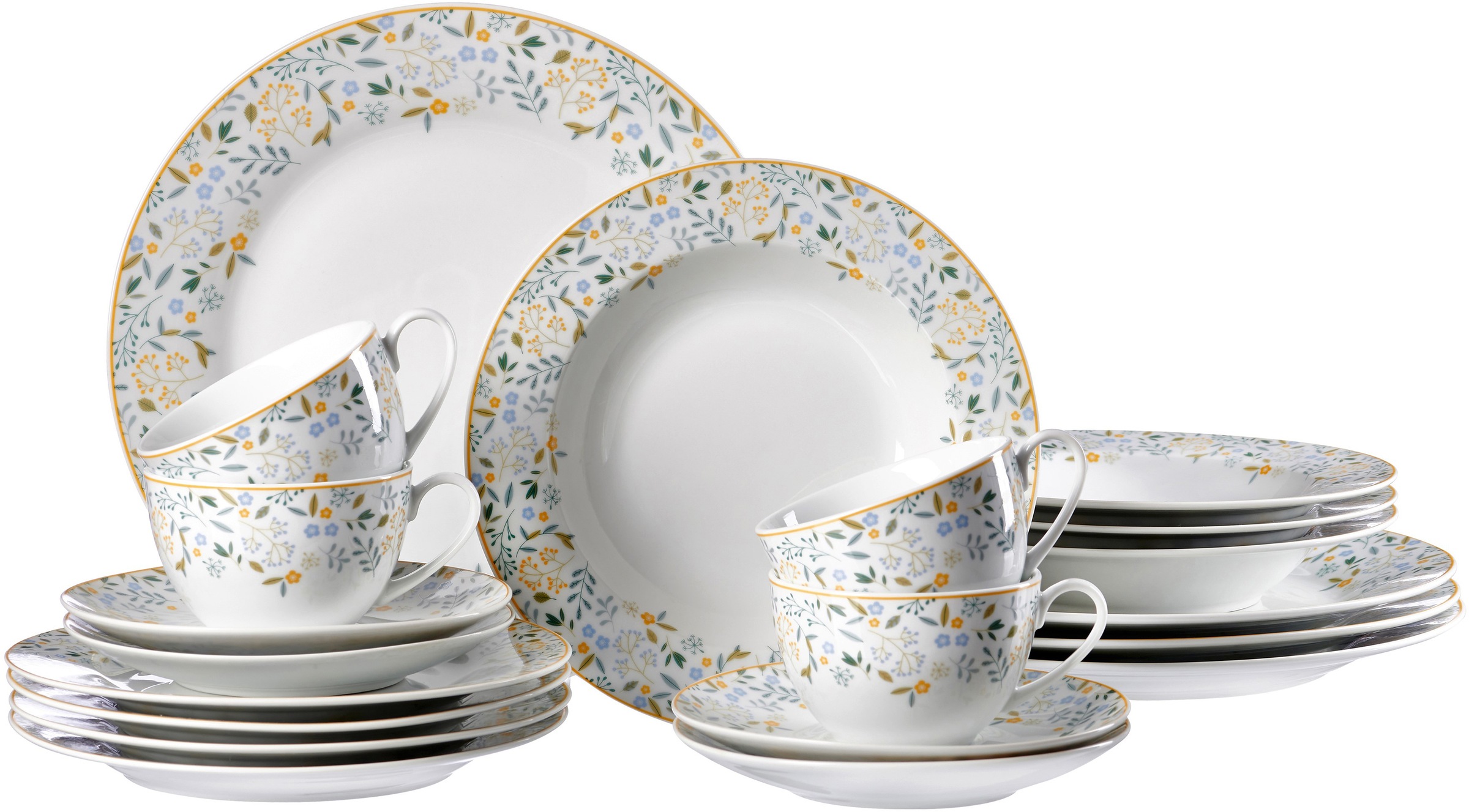 Image of Ritzenhoff & Breker Kombiservice »Cora«, (Set, 20 tlg.), mit floralem Dekor bei Ackermann Versand Schweiz