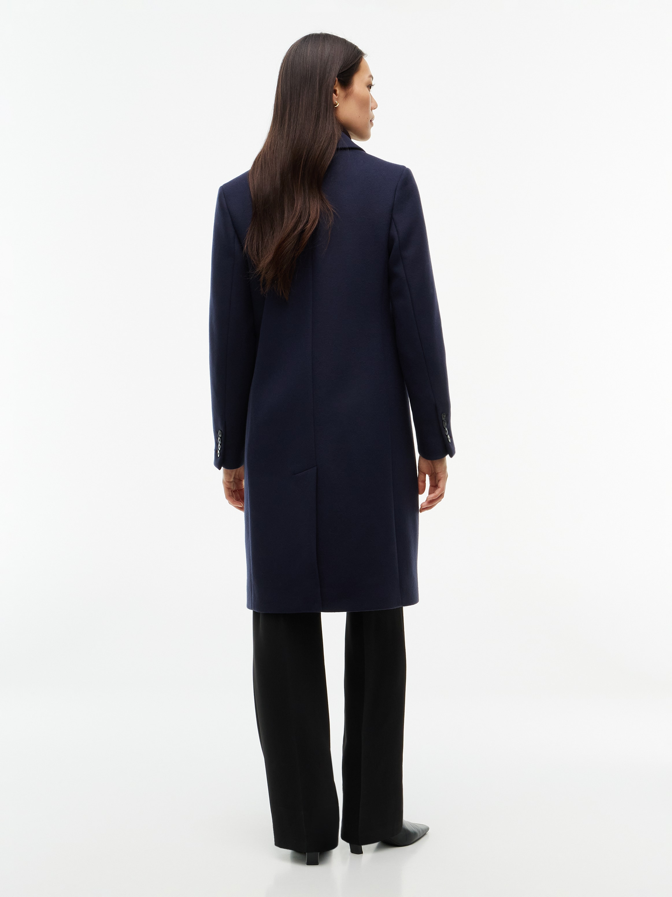 Tommy Hilfiger Kurzmantel »WOOL CLASSIC SB COAT« Materialmix, mit Wolle, auch in grossen Grössen