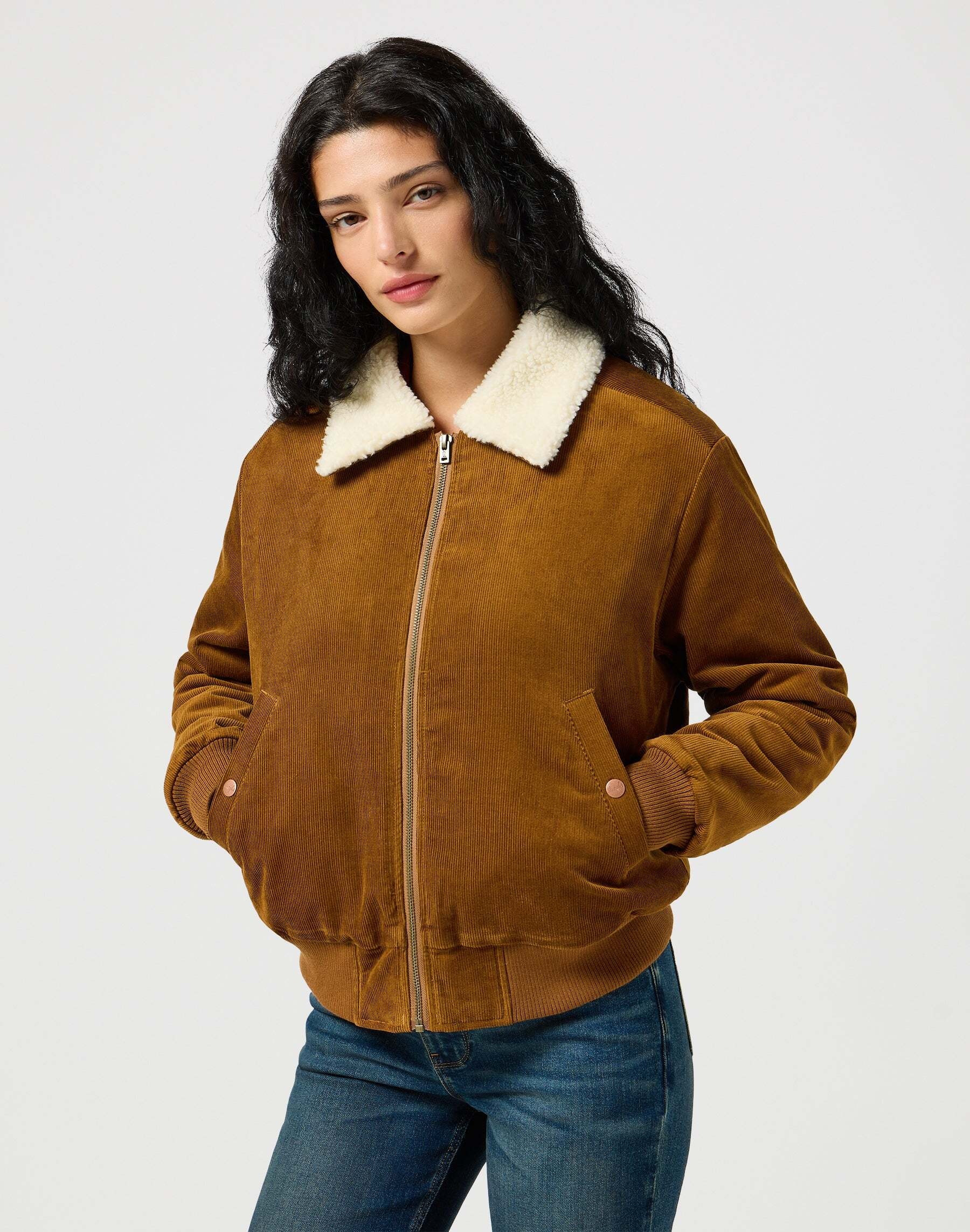 Langjacke »Wrangler Jacke Aviator Jacket«