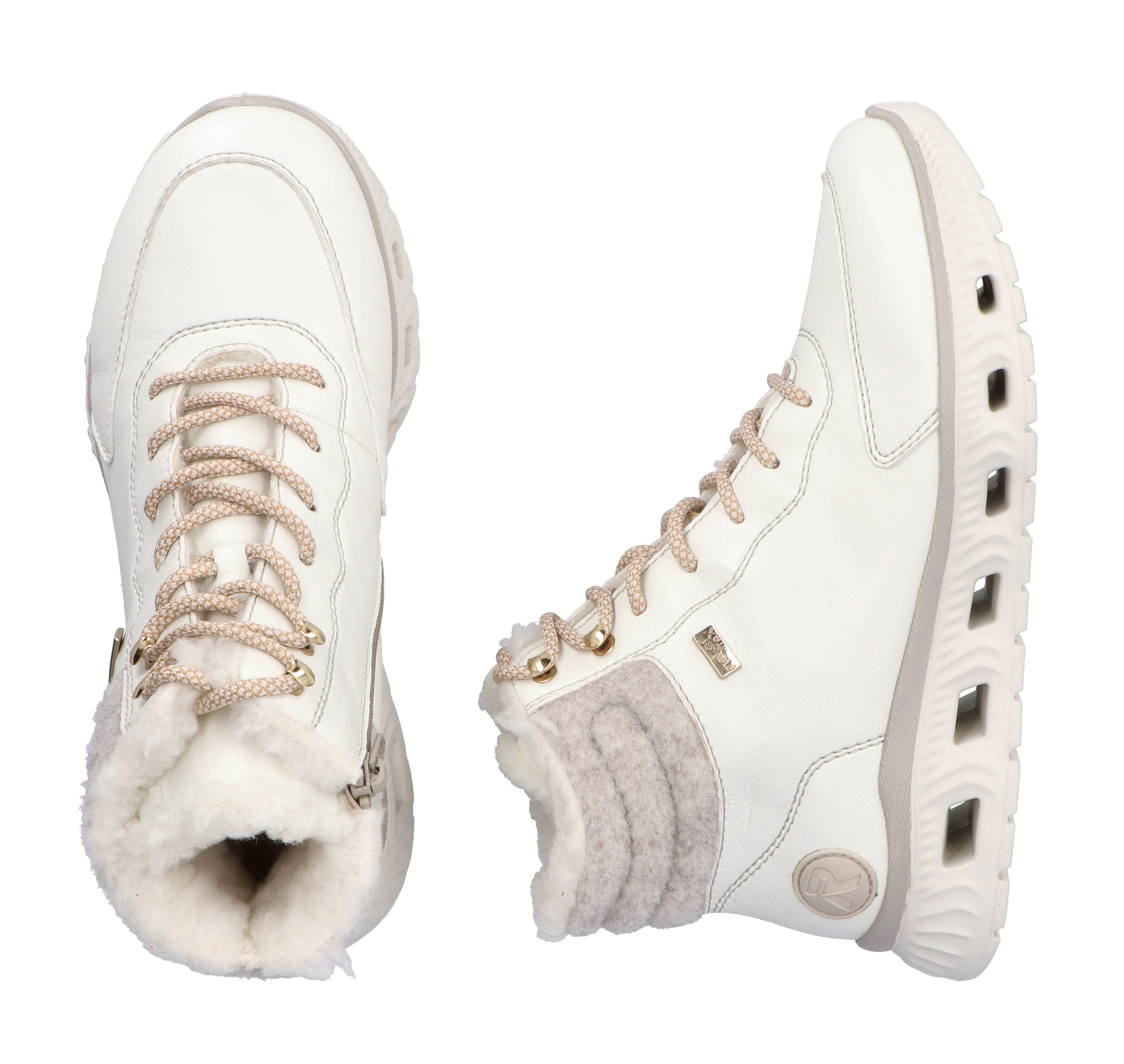 Rieker Winterboots  mit gepolsterte Textilinnensohle dank MemoSoft