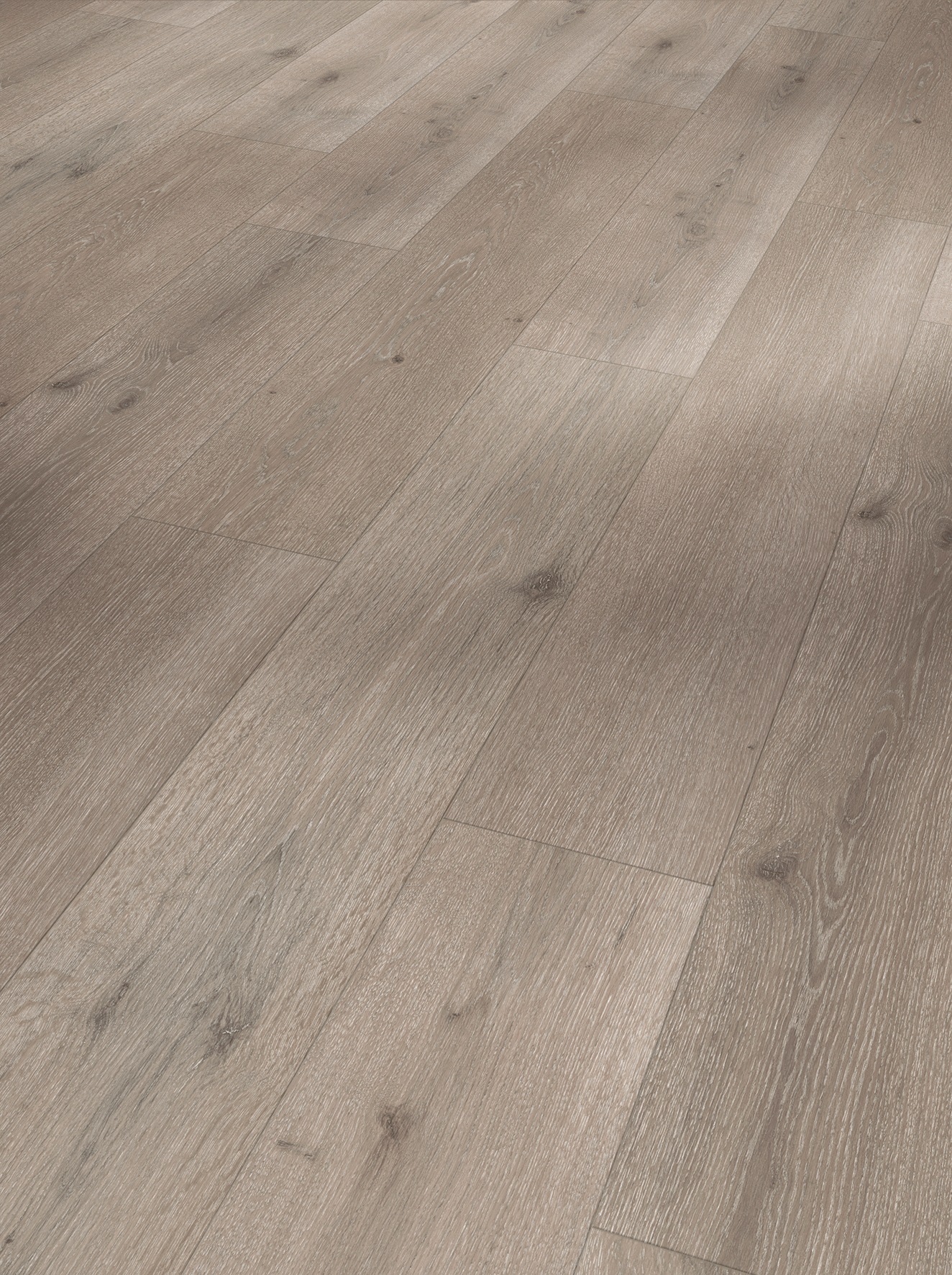 Image of PARADOR Designboden »Modular ONE Hydron Eiche Urban grau gekälkt«, (Set), Holzstruktur, mit integrierter Trittschalldämmung, Verlegefläche: 2,02 m², matt, für Fussbodenheizung geeignet bei Ackermann Versand Schweiz