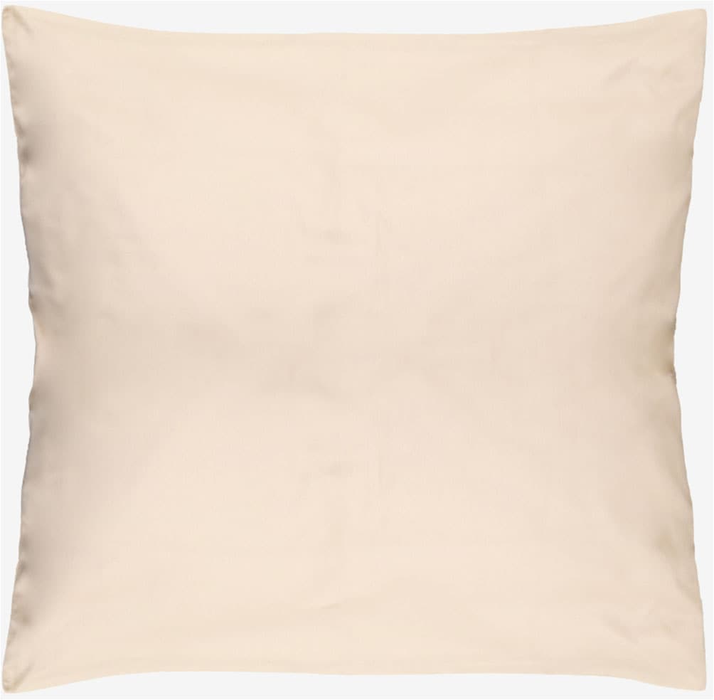 Image of Wolkenfeld Kissenbezug "Mako-Satin Baumwolle Kopfkissenbezug - Premium Kissenbezug" Grösse 80x80 und 40x80 cm; versteckter Reissverschluss