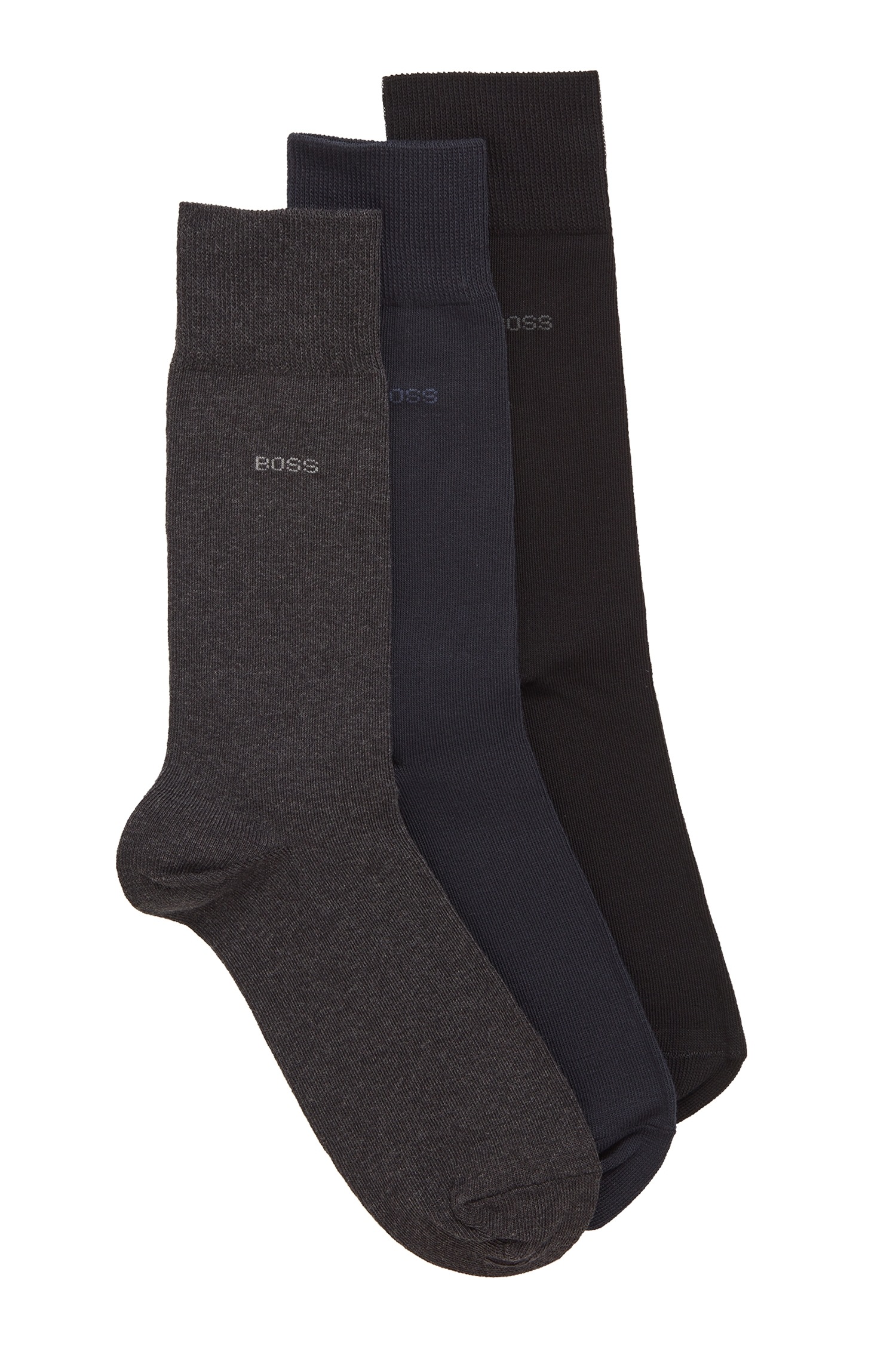 BOSS Socken »3P RS Uni«, (3 Paar)