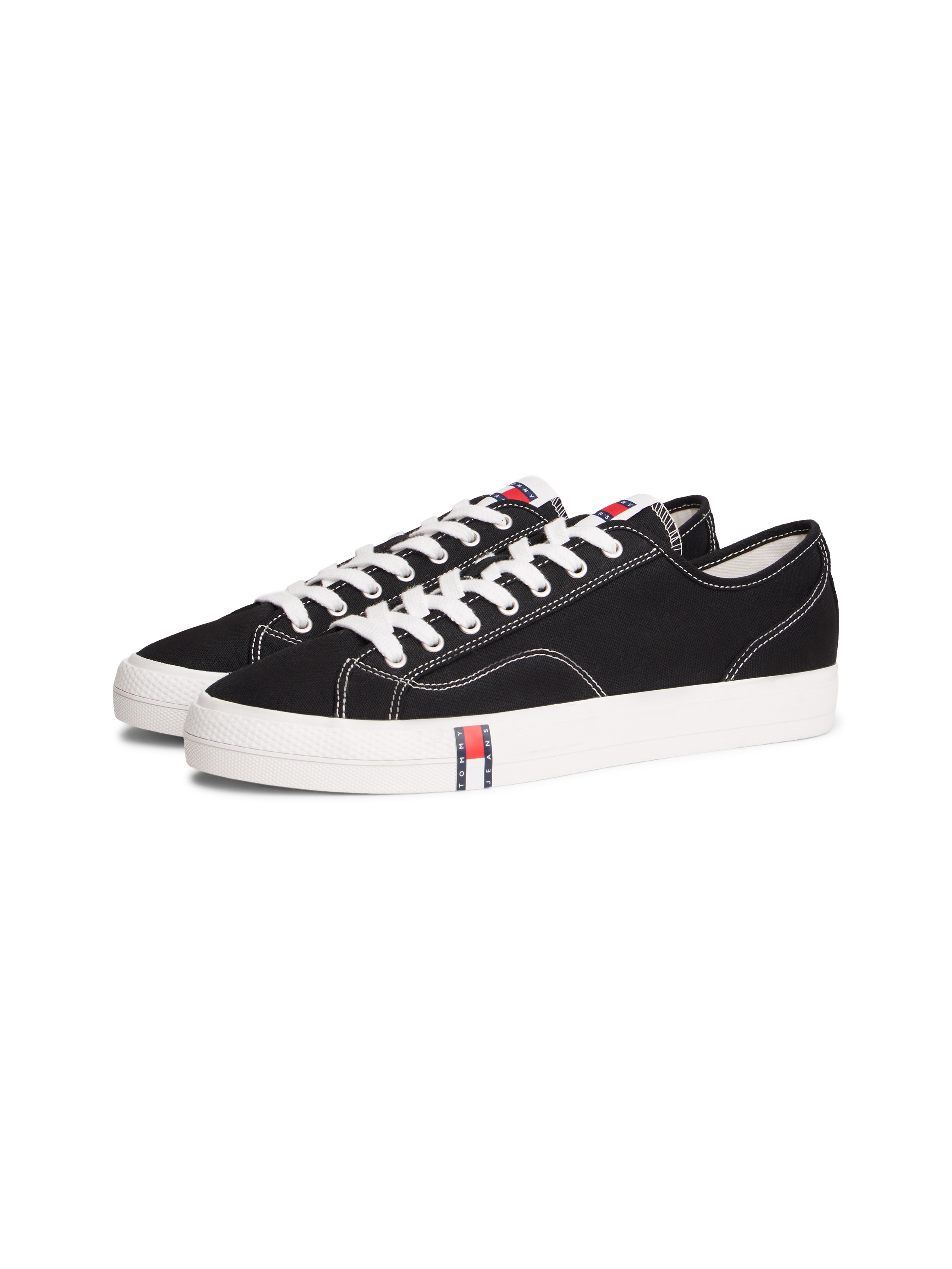 Tommy Jeans Sneaker »ARCHIVE VULC Y2K«  Freizeitschuh, Halbschuh, Schnürschuh mit Logoflagge im Plateau