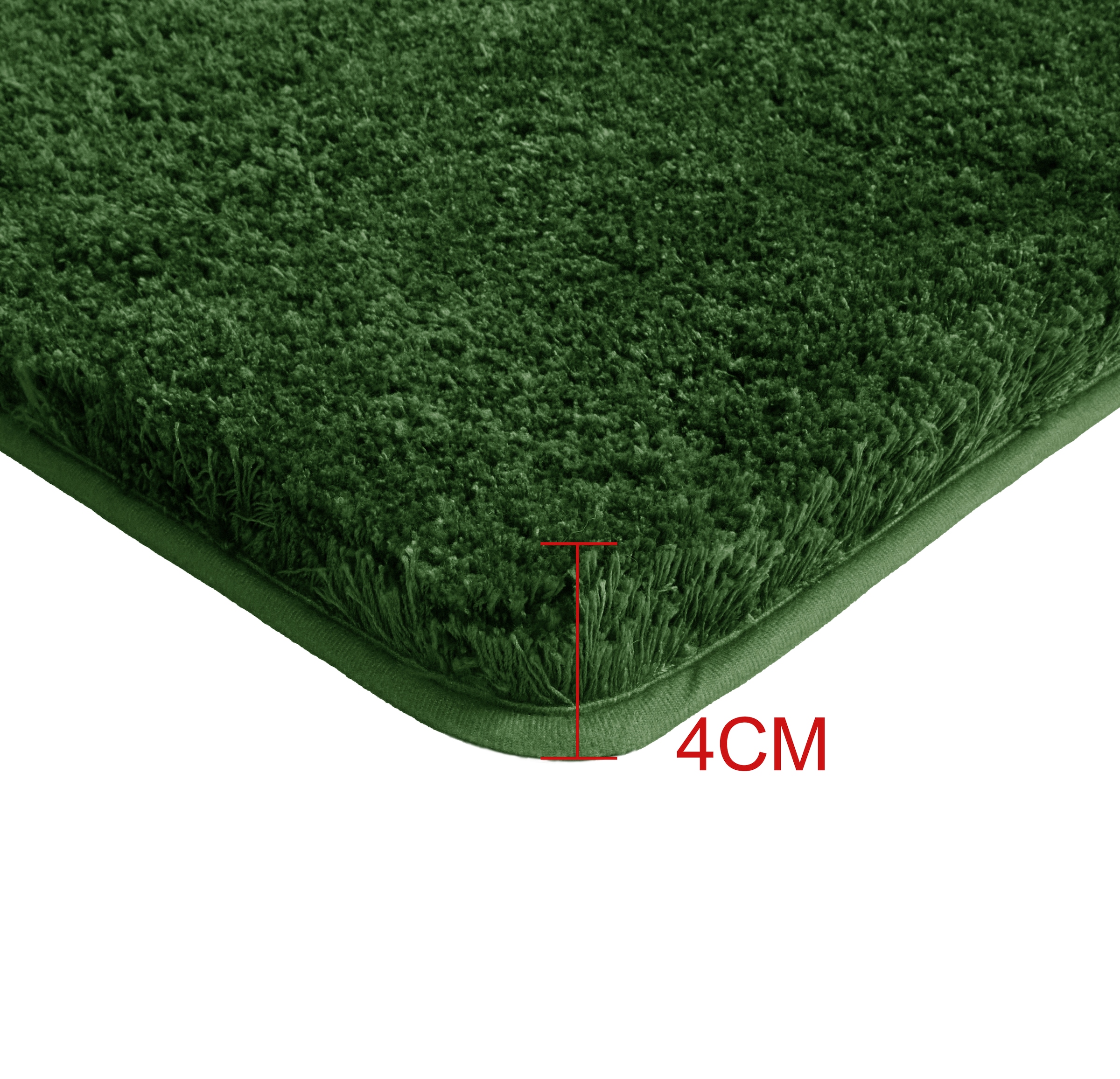 Möve Badematte »Superwuschel, Badvorleger, Badezimmer Teppich« Höhe 40 mm rutschhemmend beschichtet fussbodenheizungsgeeignet | schnell trocknend | strapazierfähig Mikrofaser-Badematte, Badteppich, rechteckig, rund & als 3-tlg. Set