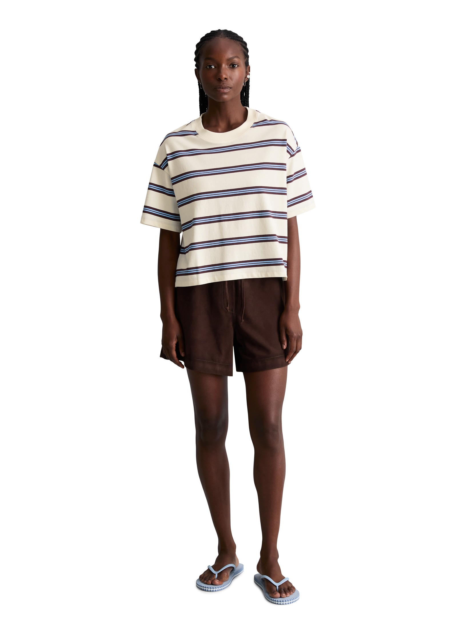 Marc O'Polo DENIM T-shirt relaxed en Heavy Jersey